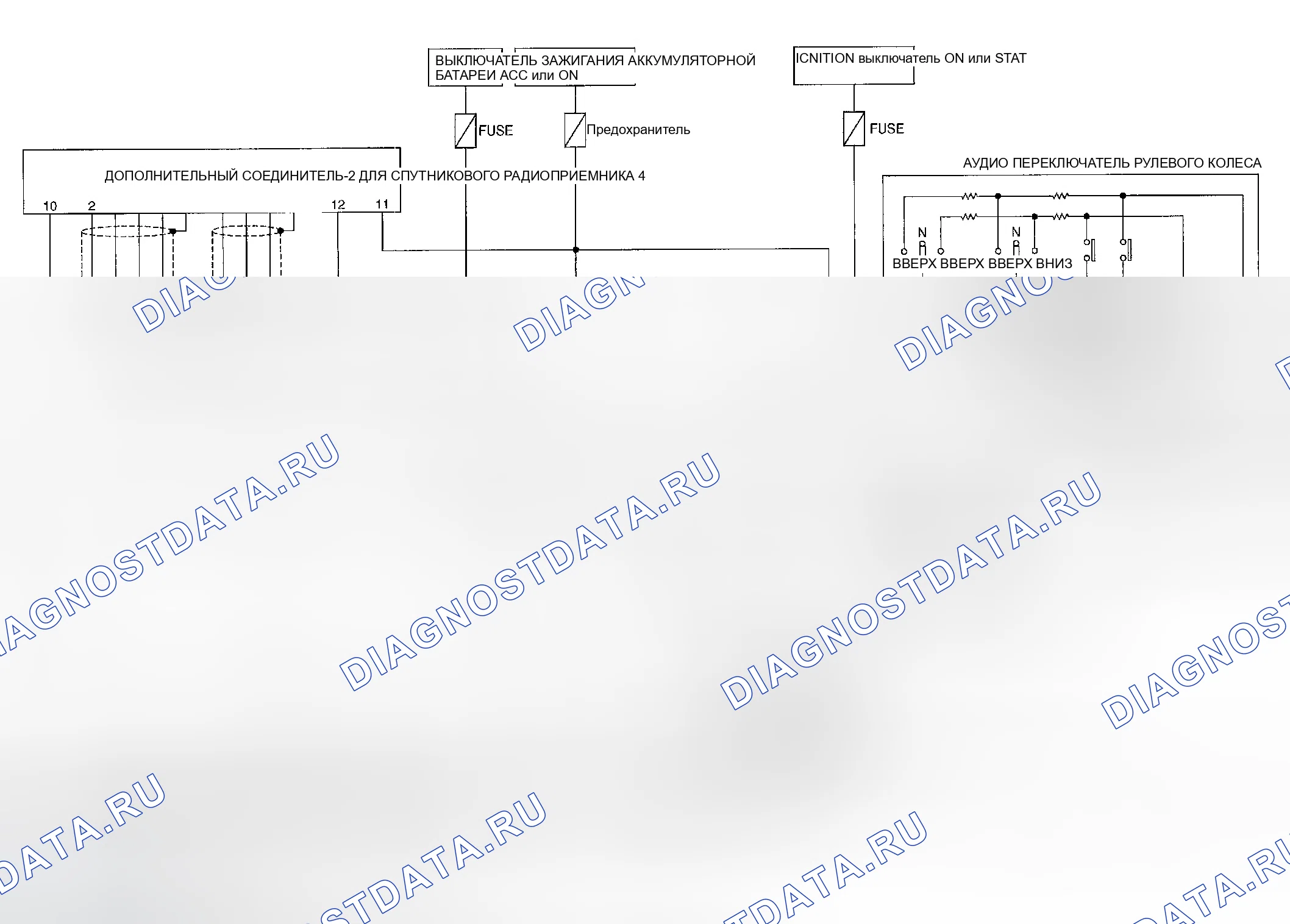 Рис. 37: Без навигационной системы. Infiniti FX45 I