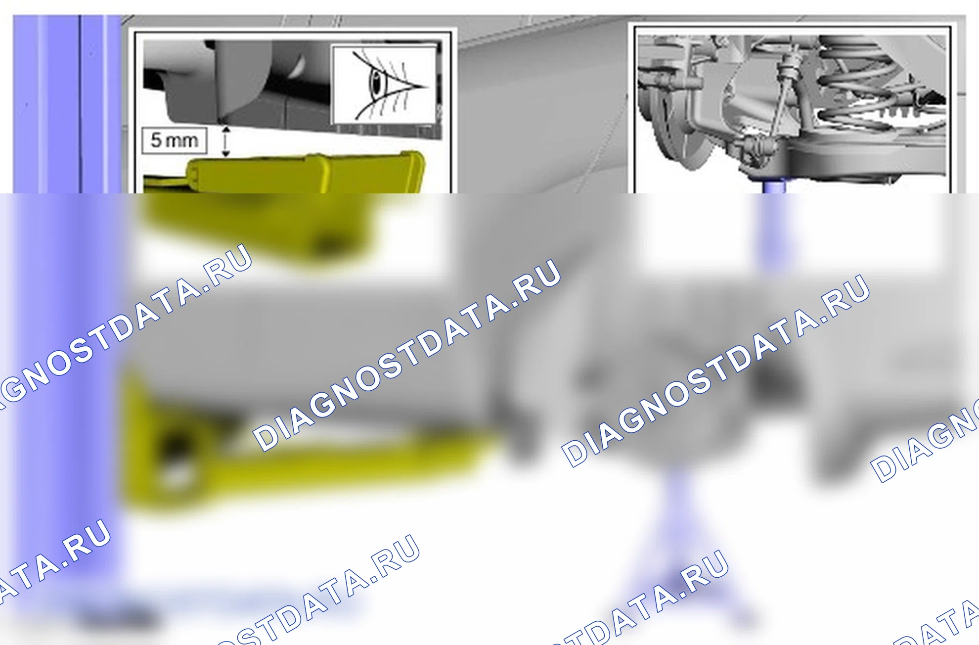 Как снять и установить задний подрамник. Ford Kuga II