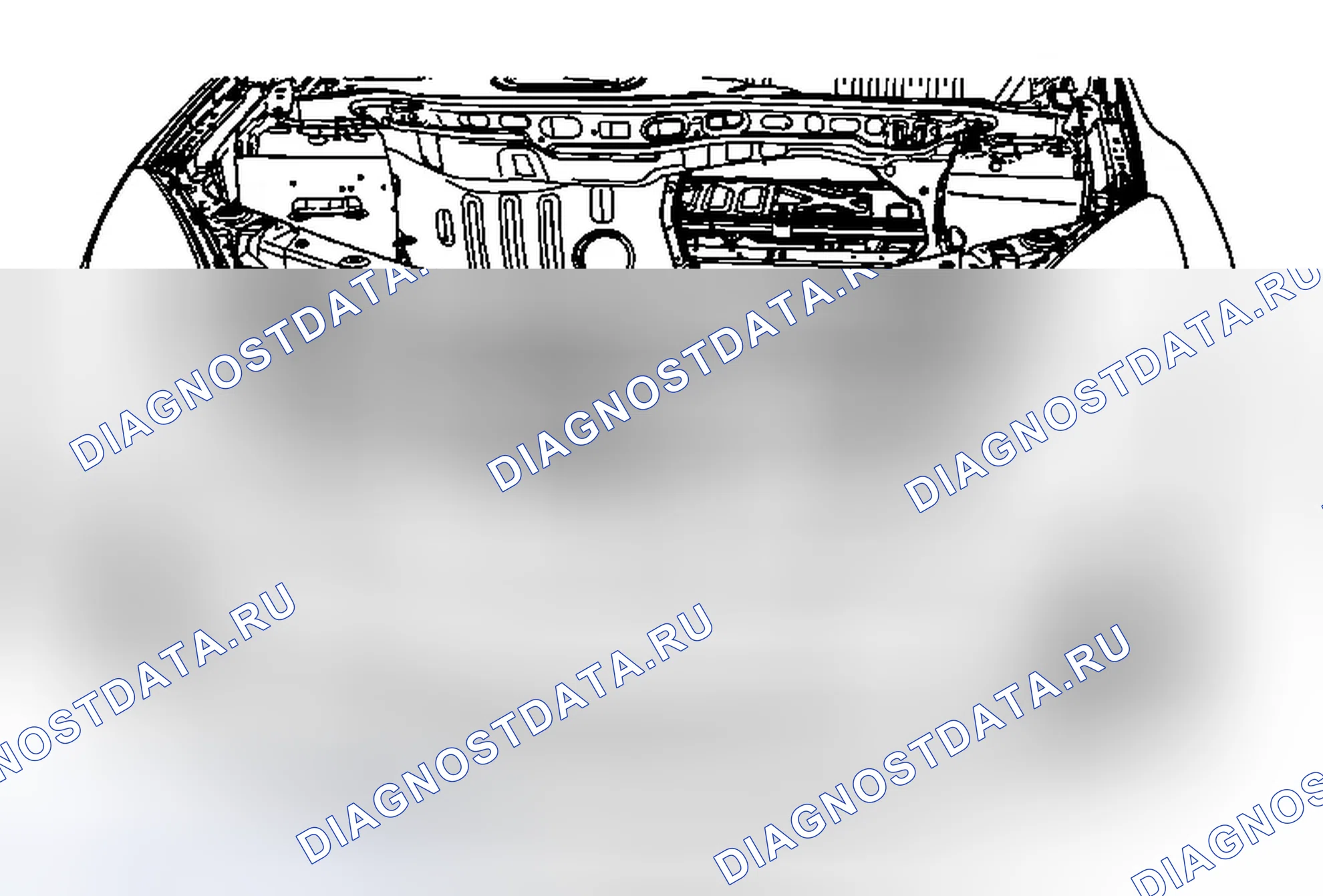 Рис. 47: Замена первичной и вторичной защелок капота. Chevrolet Equinox II
