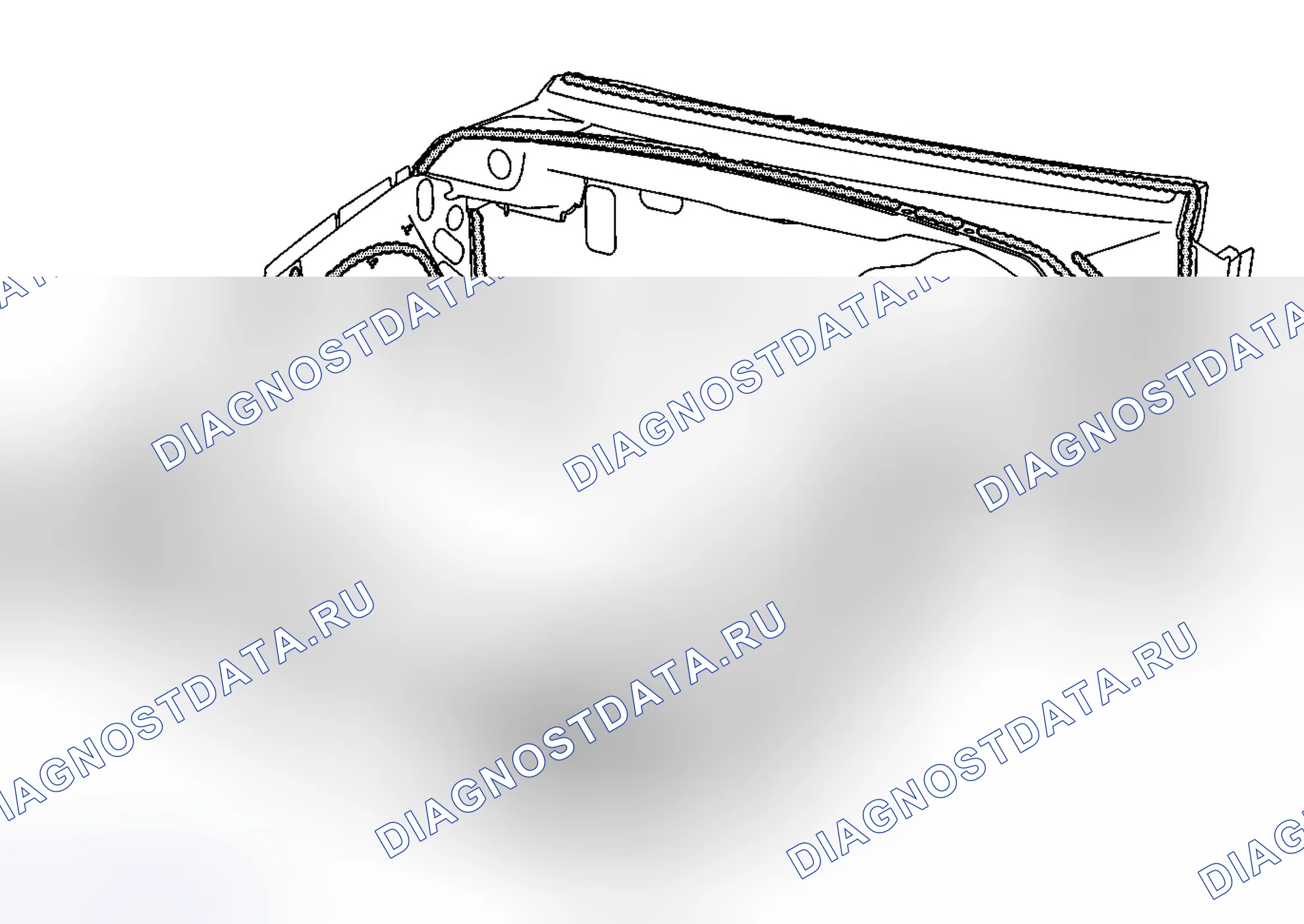 Рис. 23: Моторный отсек. Chevrolet SSR I