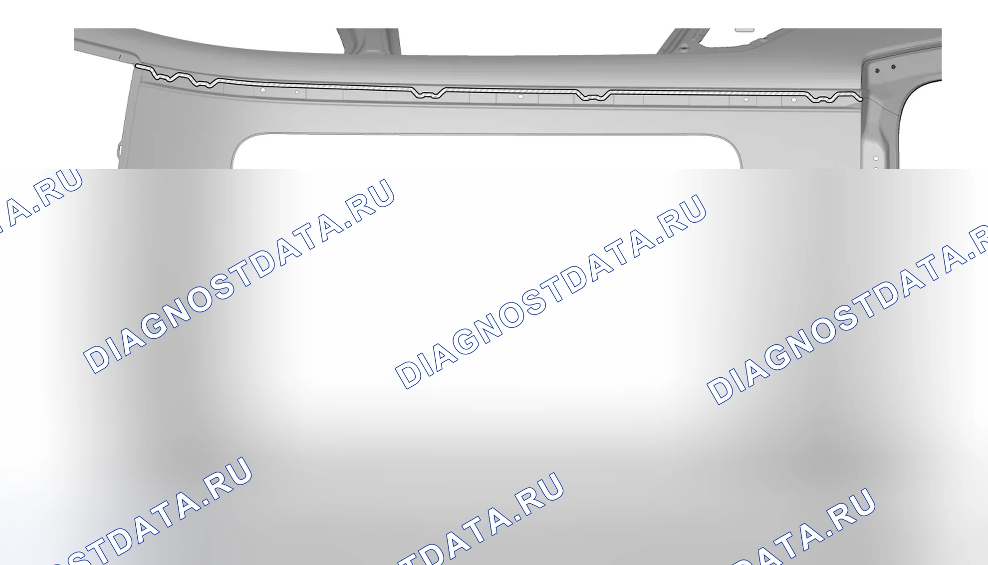 ПВХ сварной шов герметика — Wey Vv7-Phev. Wey VV7 PHEV I