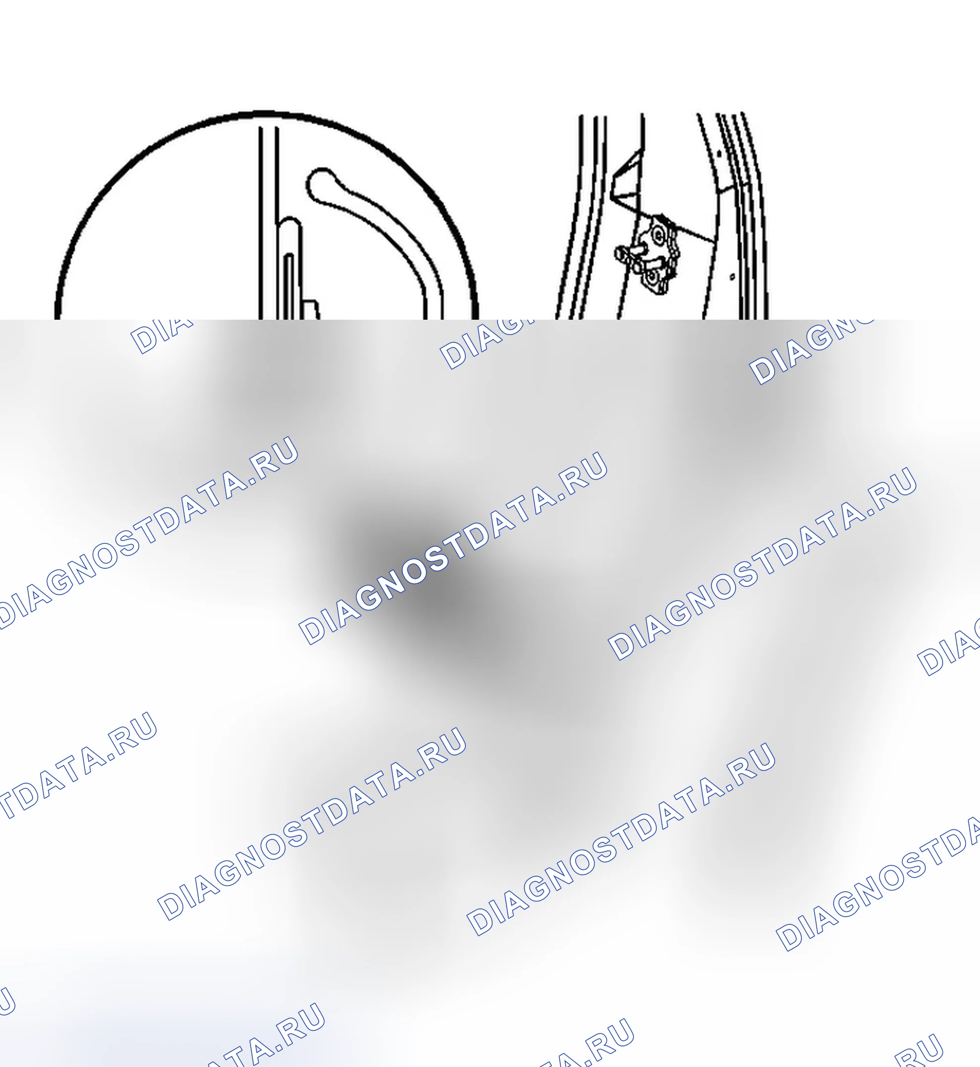 Рис. 108: Порядок демонтажа. Buick Rendezvous I