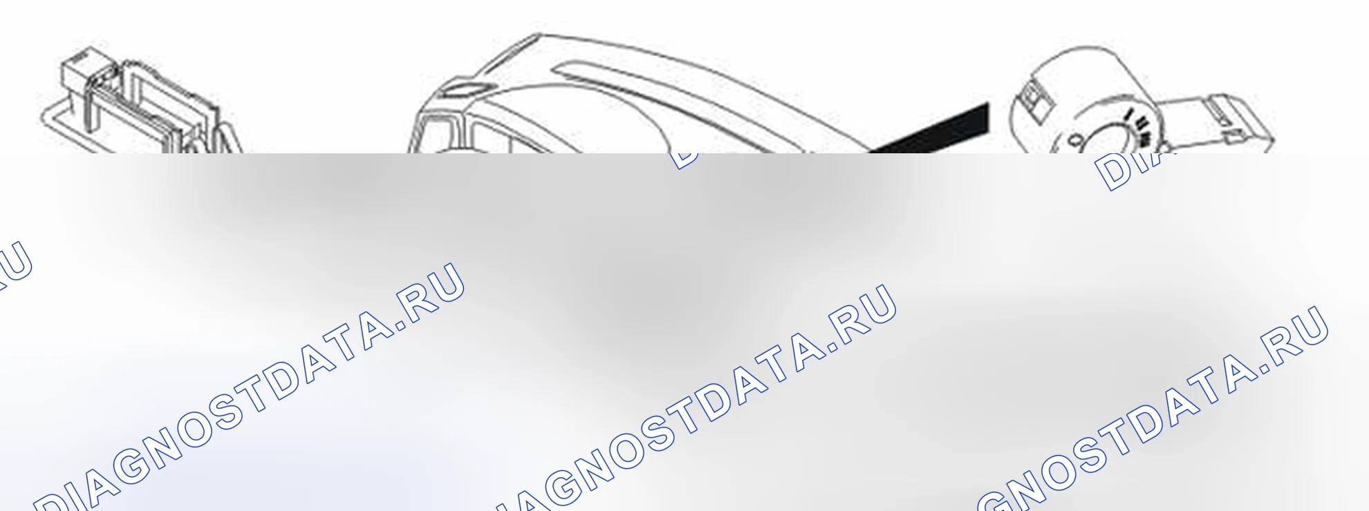 Рис. 208: Вежливое освещение / Ключевое освещение / Освещение в перчатках. Volvo S60 I
