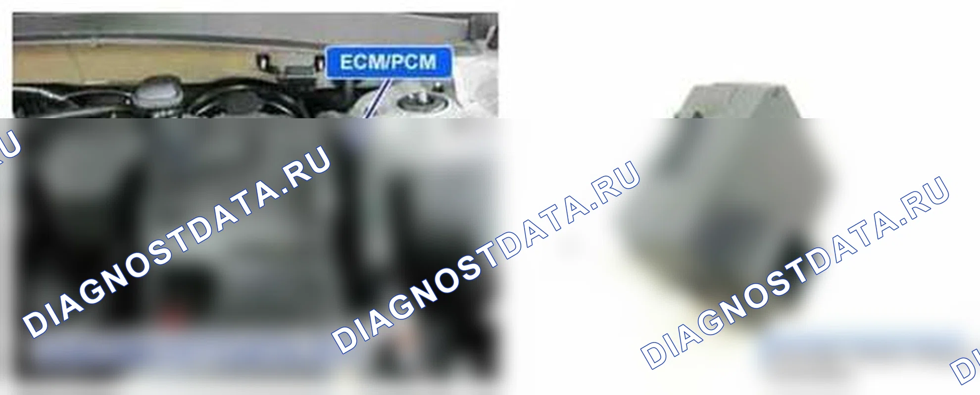 Рис. 170: Расположение компонентов. Hyundai Santa Fe II рестайлинг
