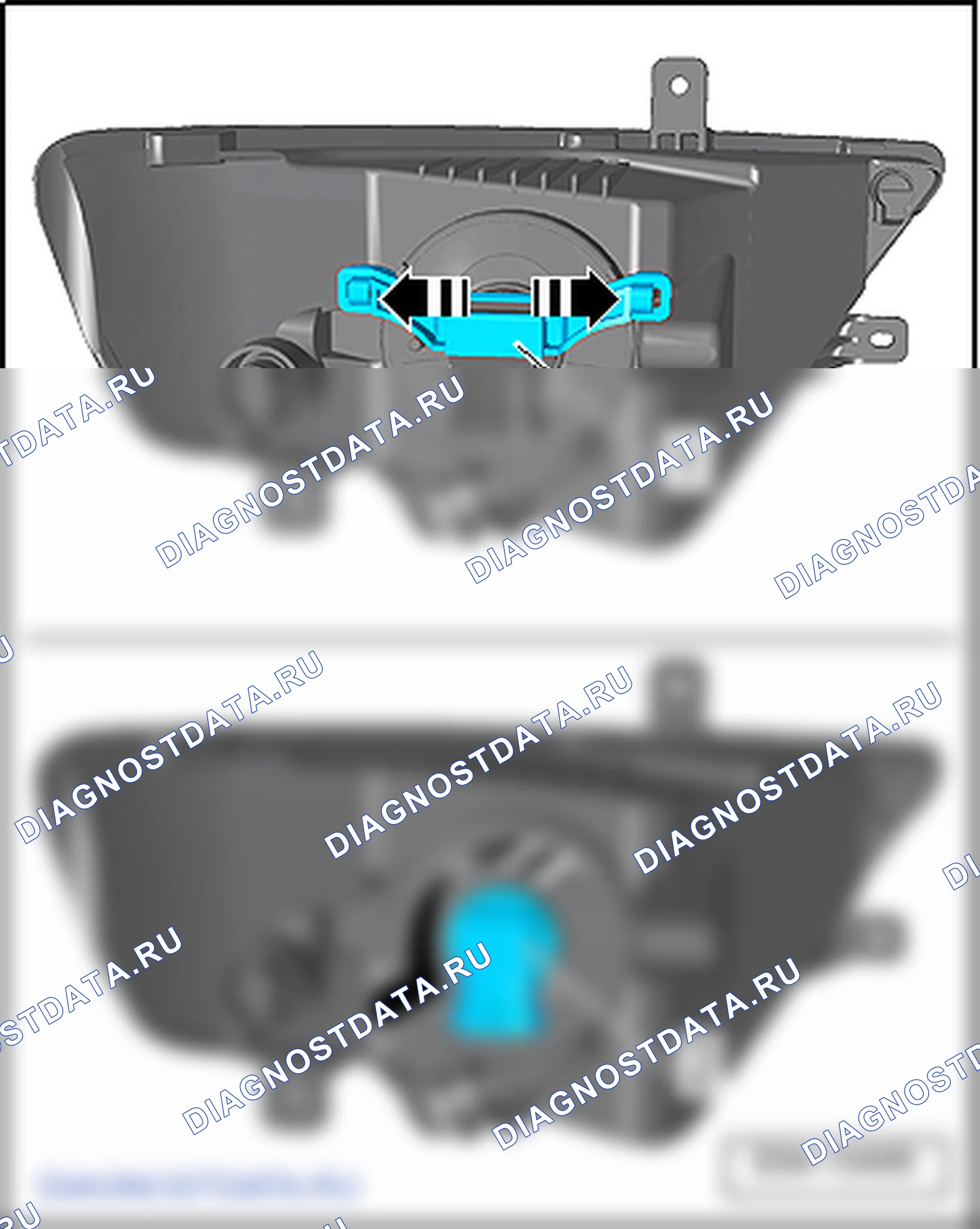 Противотуманные фары. SEAT Ibiza IV