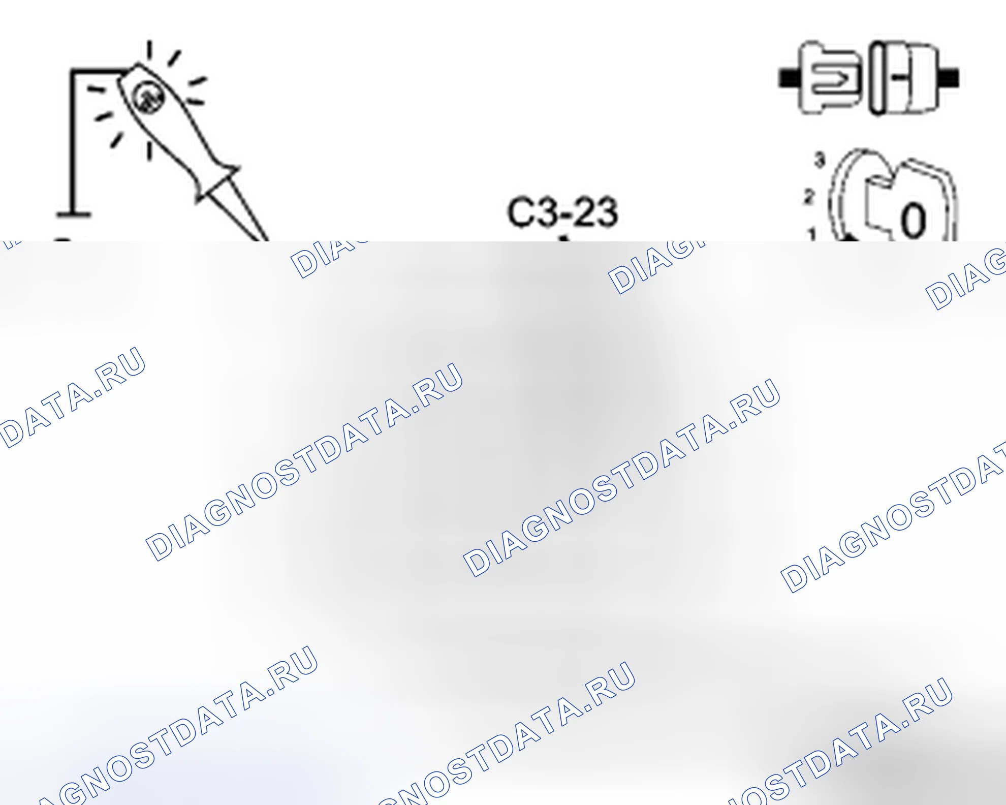 Рис. 371: Диагностический тест. Chrysler Town & Country V