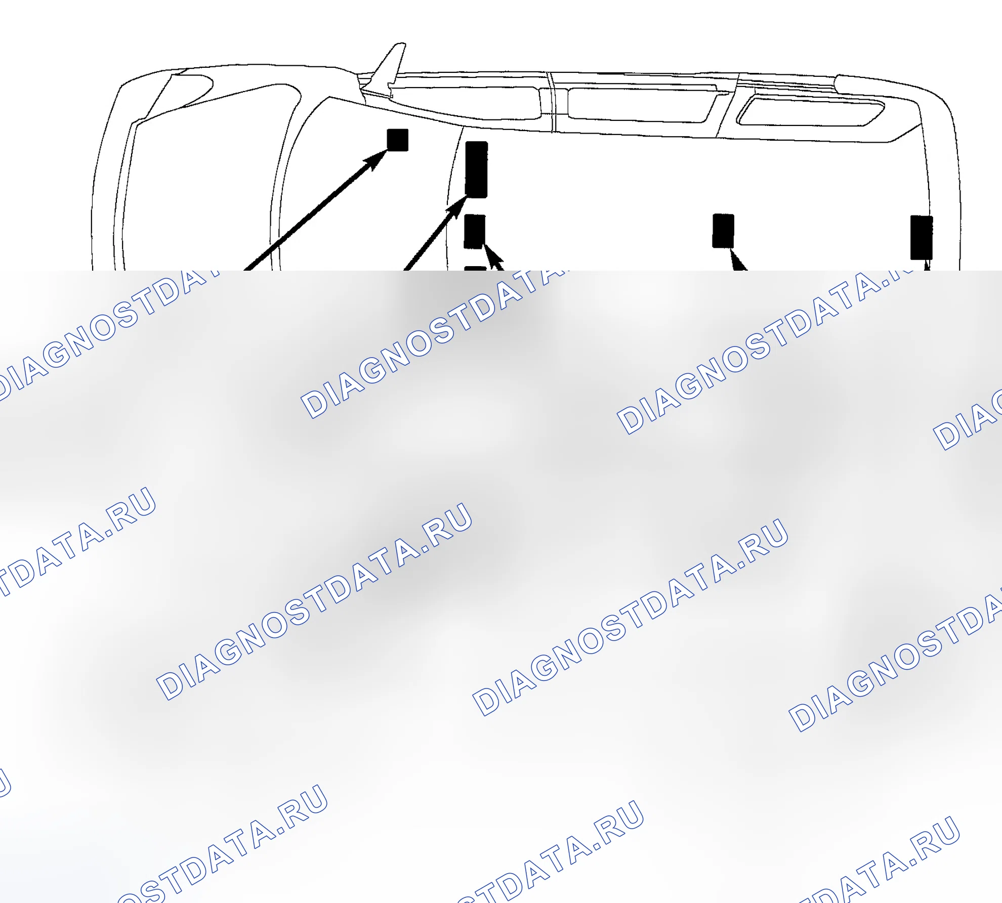 Рис. 14: ОПИСАНИЕ внутреннего освещения. Dodge Durango II