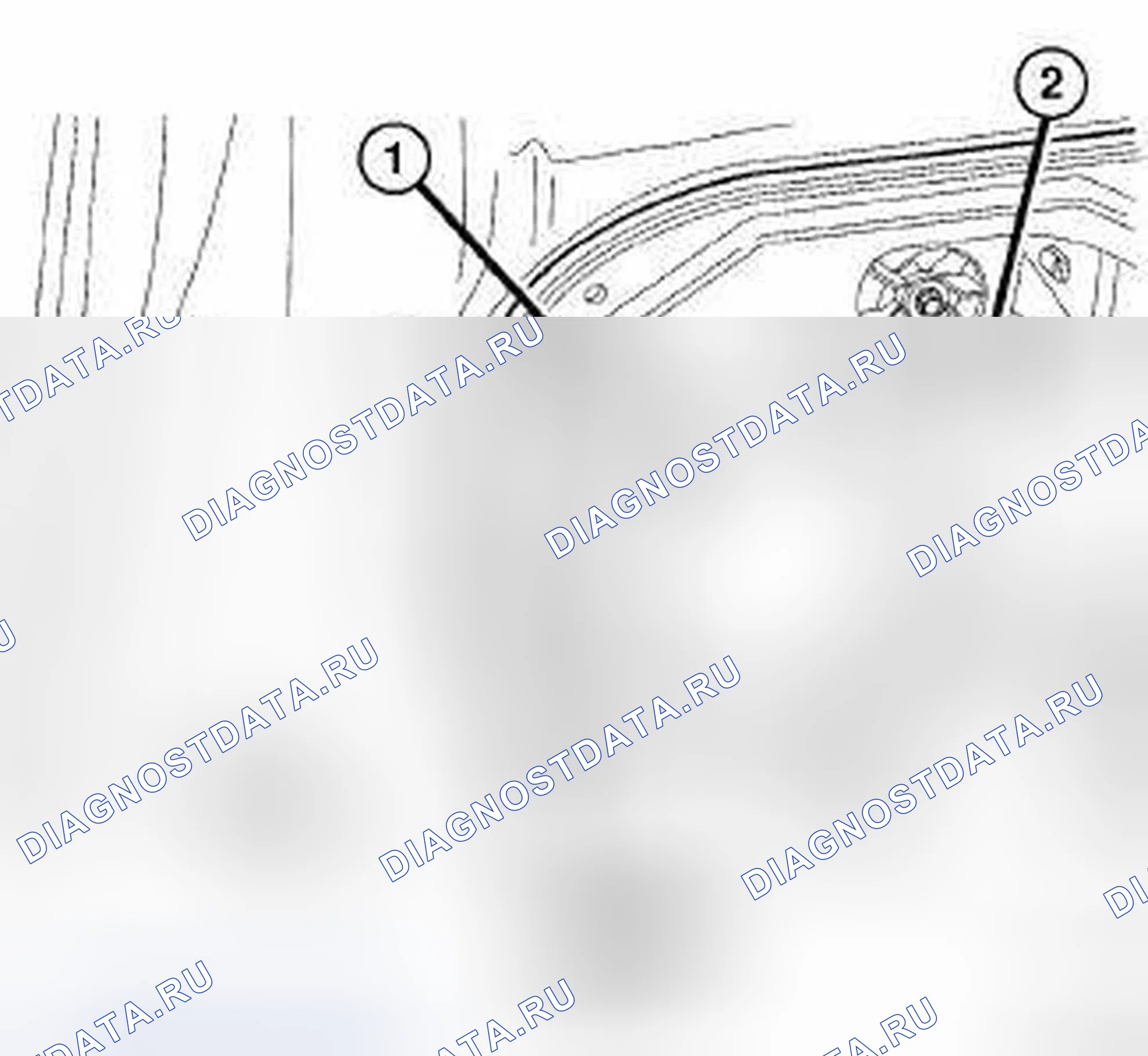 Рис. 22: ДЕМОНТАЖ. Chrysler Town & Country V рестайлинг