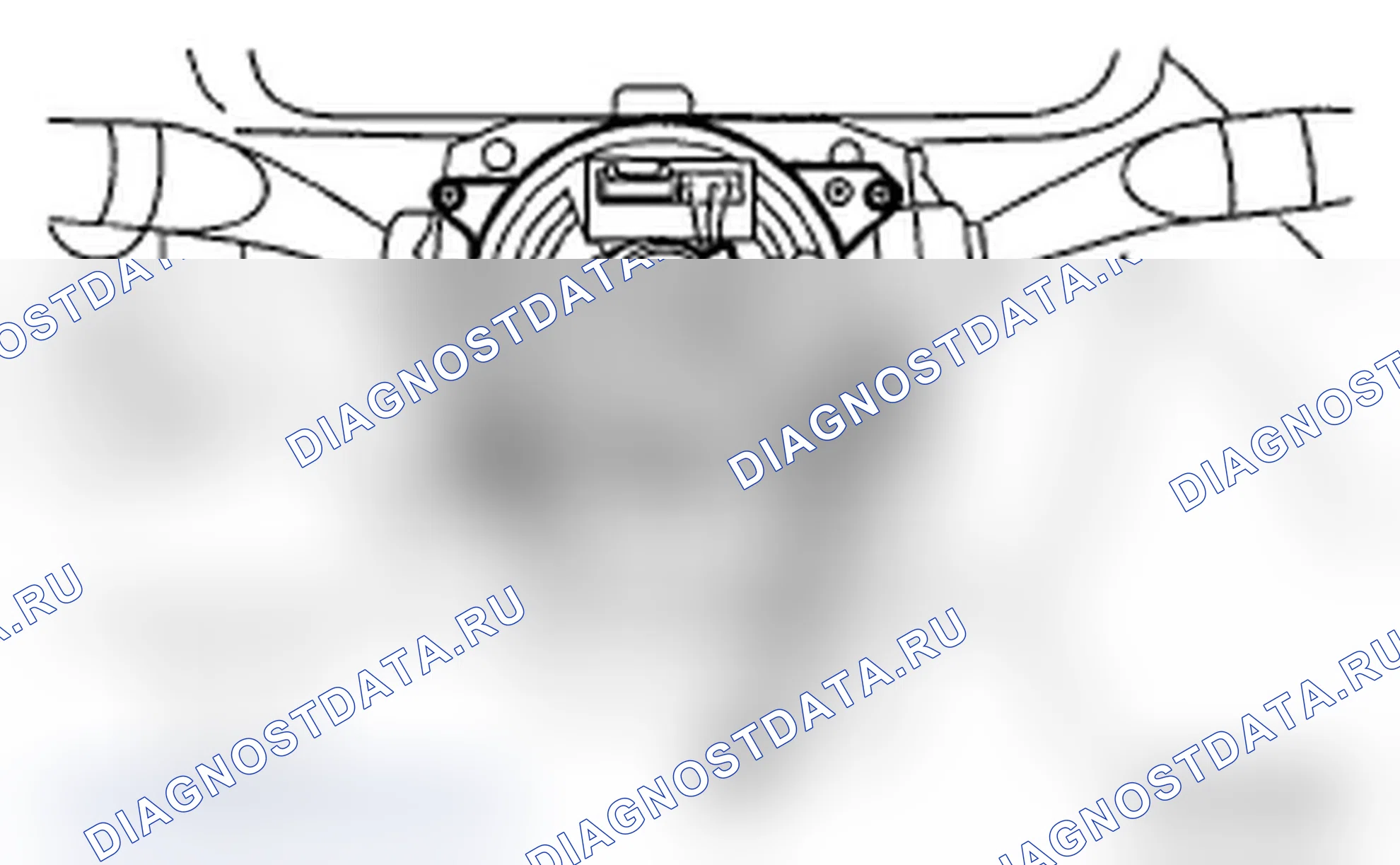 Рис. 72: РАЗЪЕМ РУЛЕВОЙ КОЛОНКИ. Subaru Impreza WRX STI GR