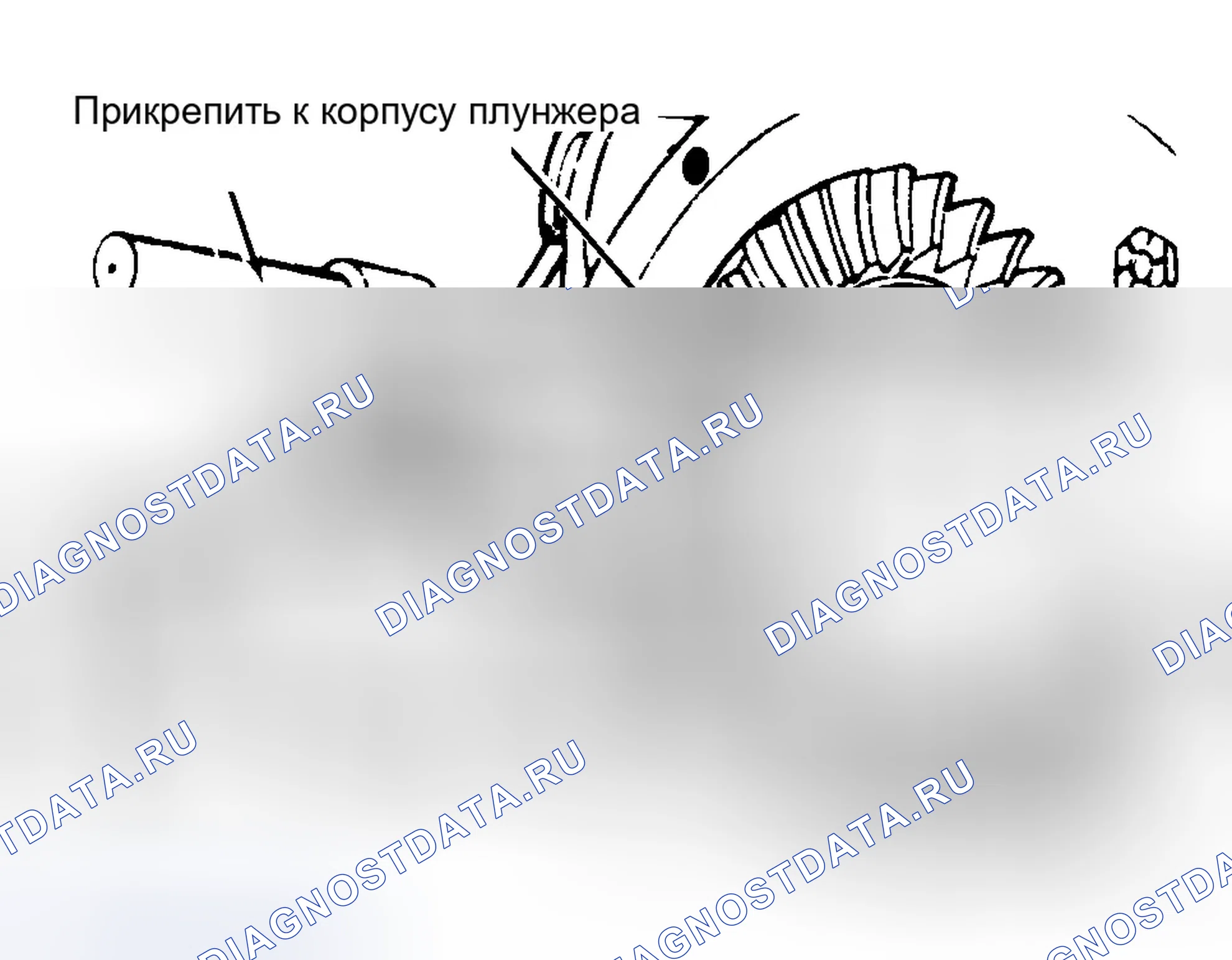 Рис. 6: ПРЕДНАГРУЗКА ДИФФЕРЕНЦИАЛЬНОГО ПОДШИПНИКА И ЛЮФТ ЗУБЧАТОГО ВЕНЦА. Ford Crown Victoria I