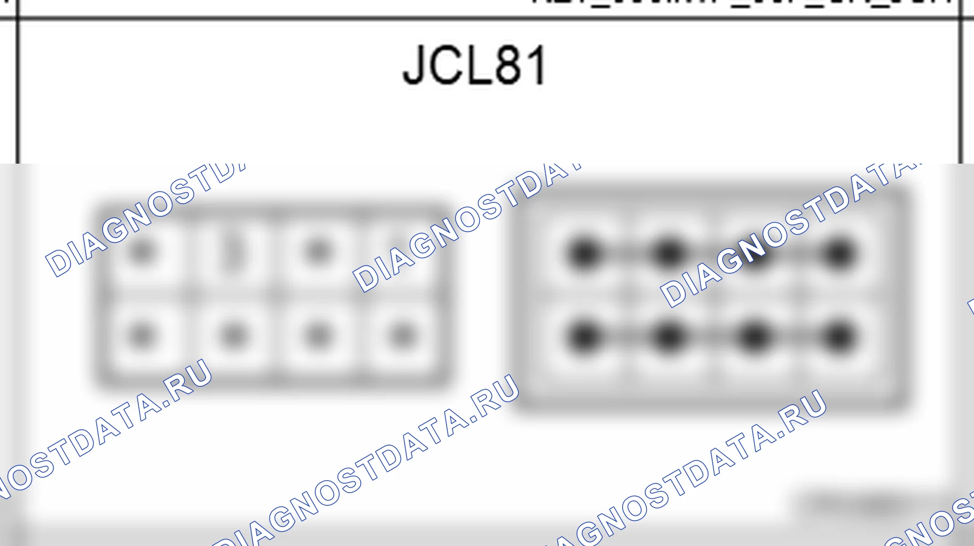 Распиновка разъёма JCL81 — joint connectors. Hyundai Genesis Coupe(Bk)-U.S. I