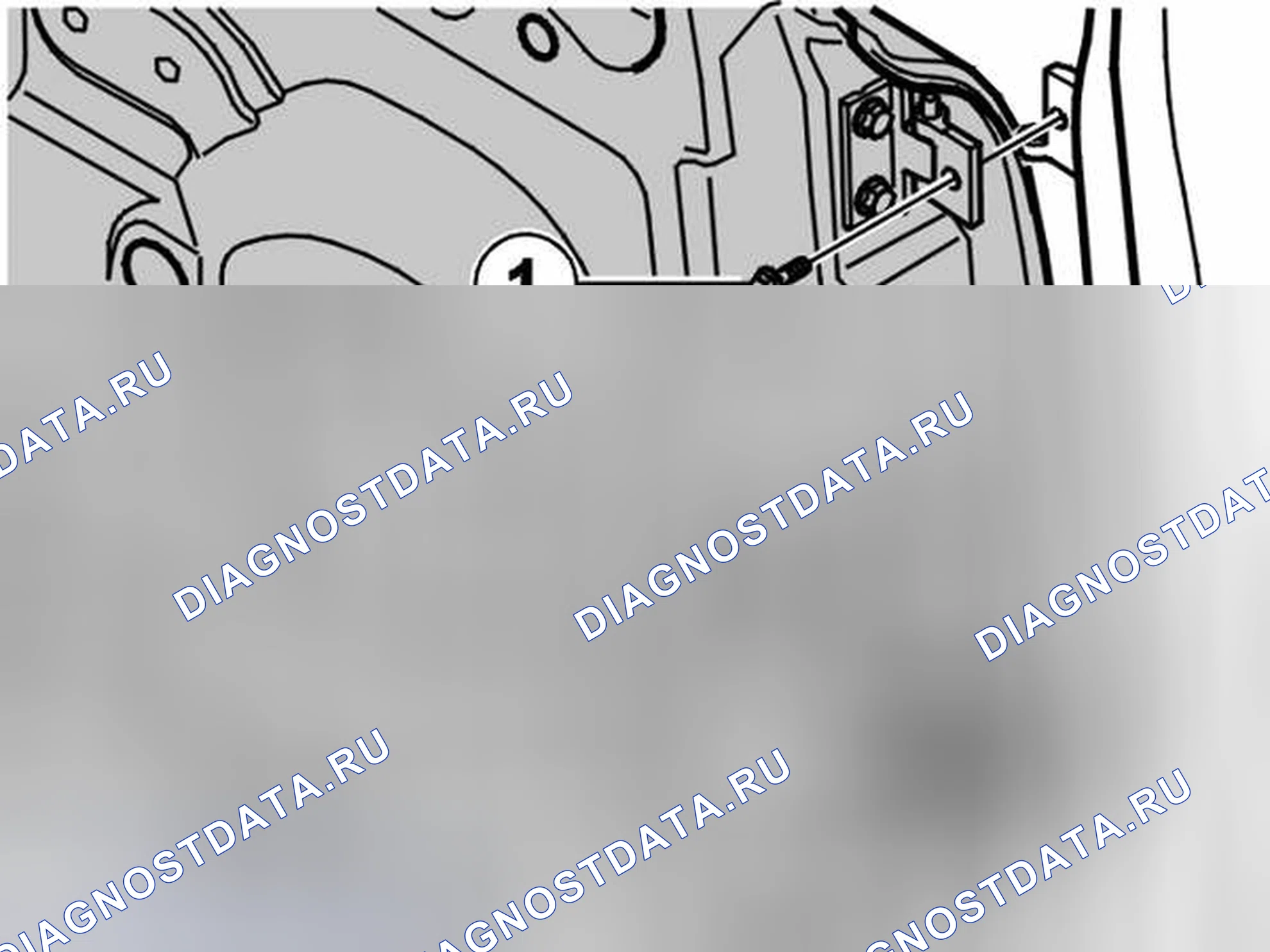 Рис. 445: ПОДГОТОВИТЕЛЬНЫЕ РАБОТЫ. Volvo XC90 I