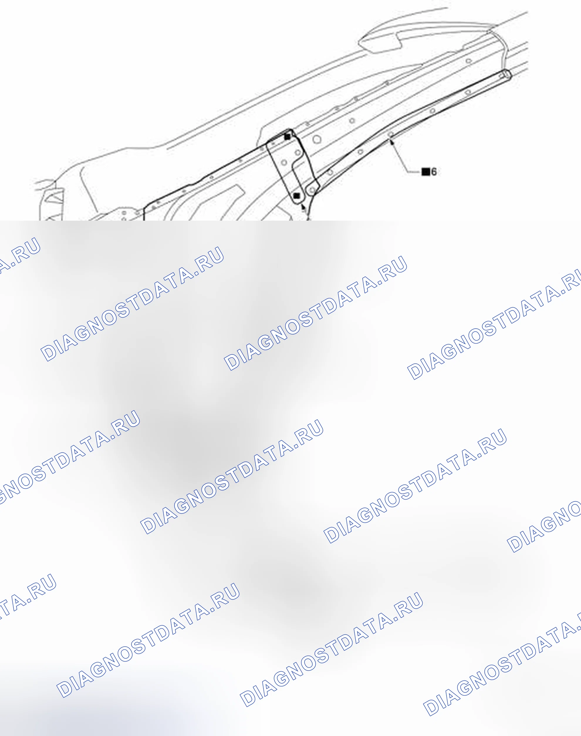 Рис. 158: Верхняя часть. Nissan Pathfinder IV рестайлинг