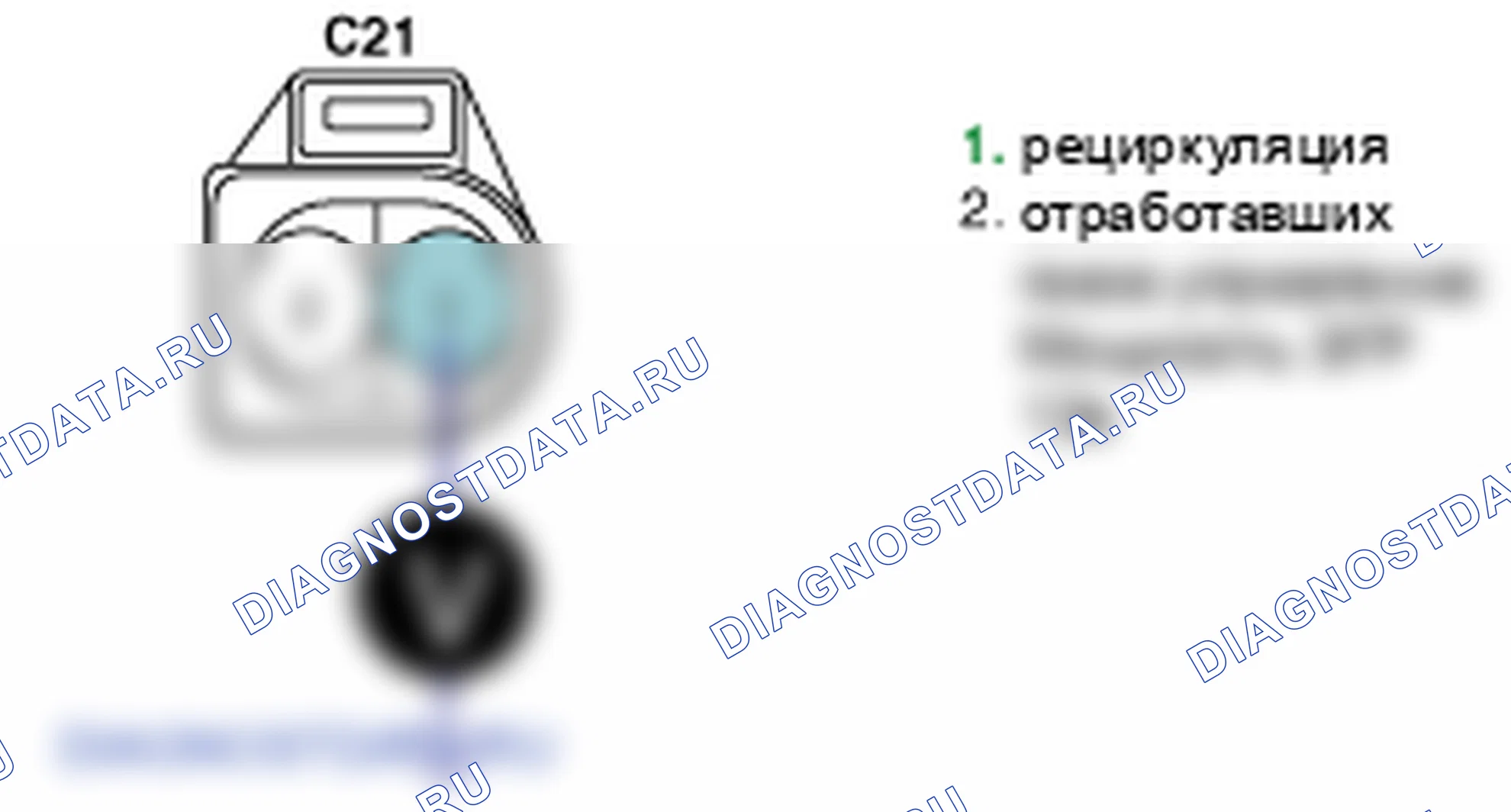 Контроль проводов — P0406. Kia Sorento BL