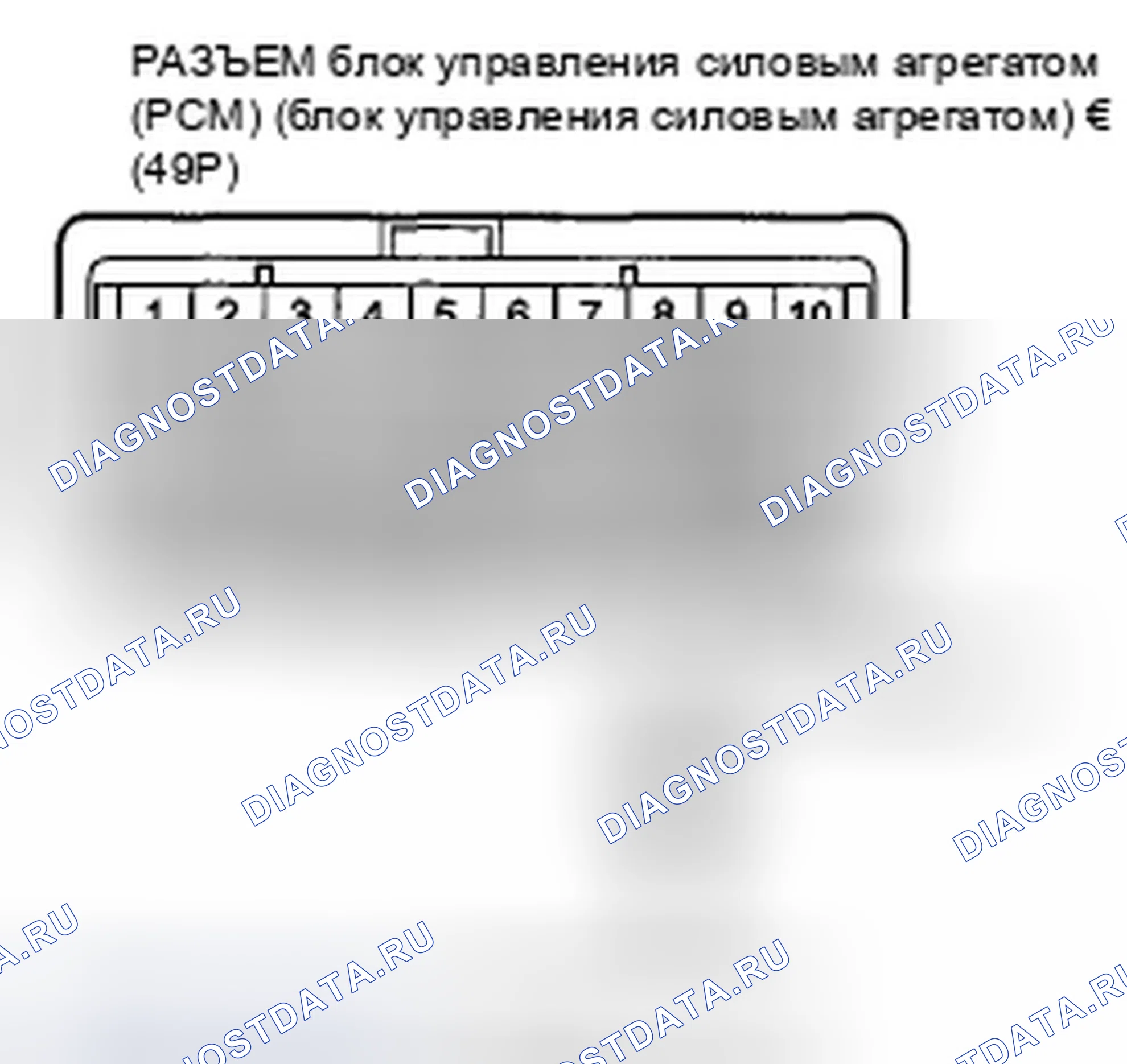 Рис. 113: расшифровка кода ошибки P0325: Неисправность цепи датчика детонации. Honda Pilot II