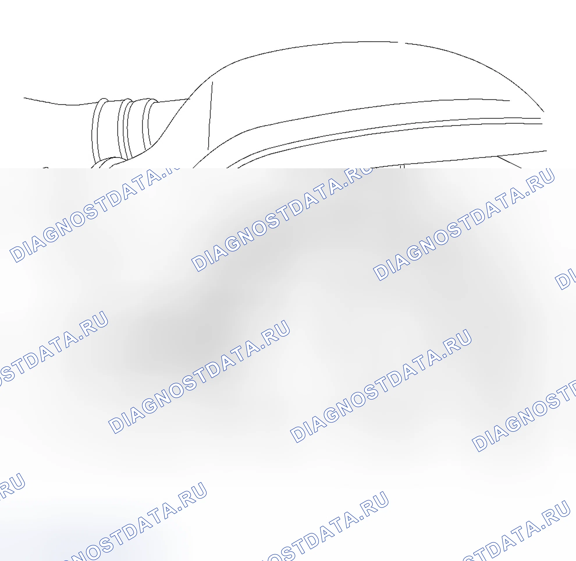 Рис. 116: ФИЛЬТР-СЕПАРАТОР ТОПЛИВА И ВОДЫ. Dodge Magnum I рестайлинг