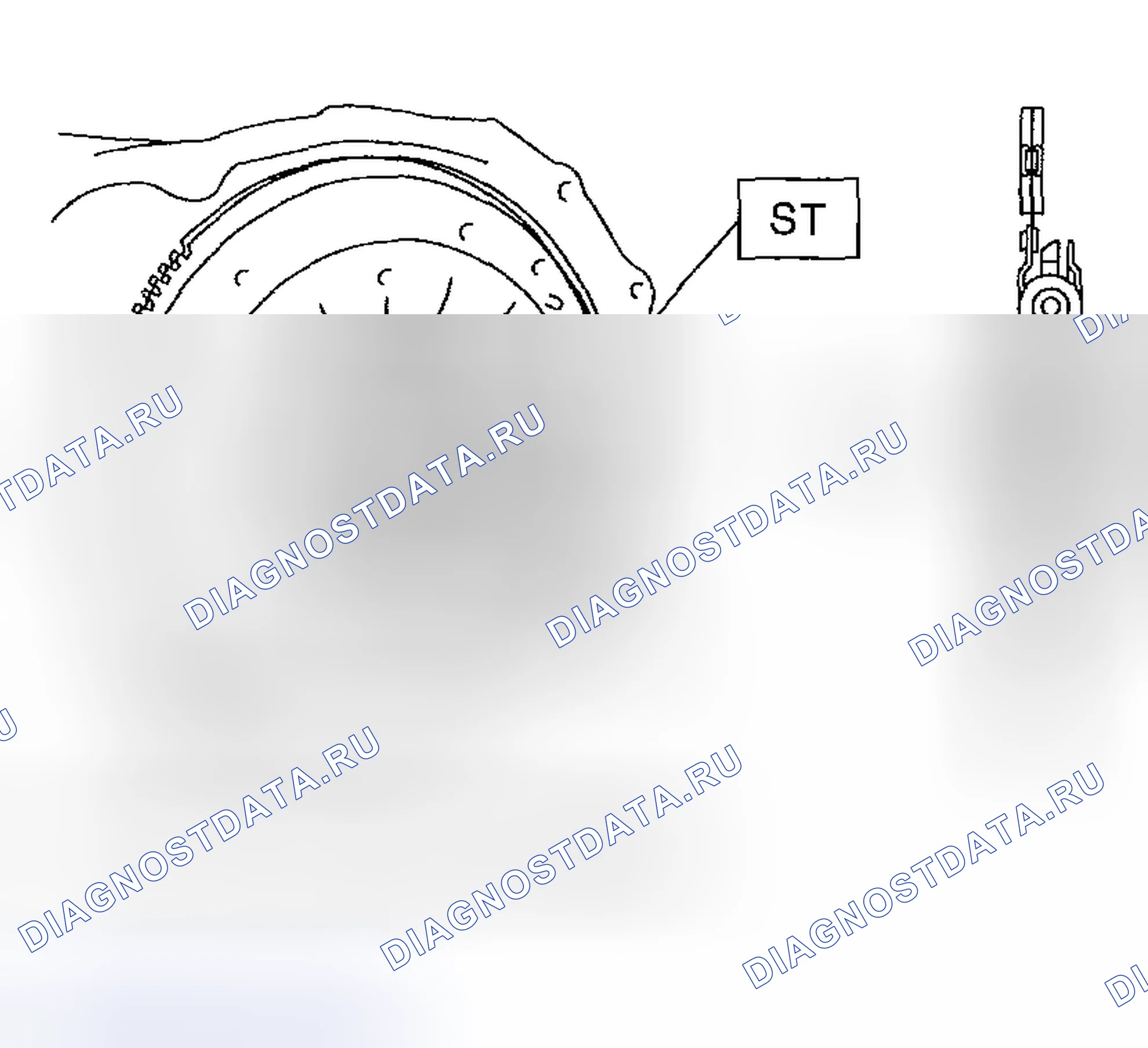 Рис. 44: УСТАНОВКА. Subaru Forester SG