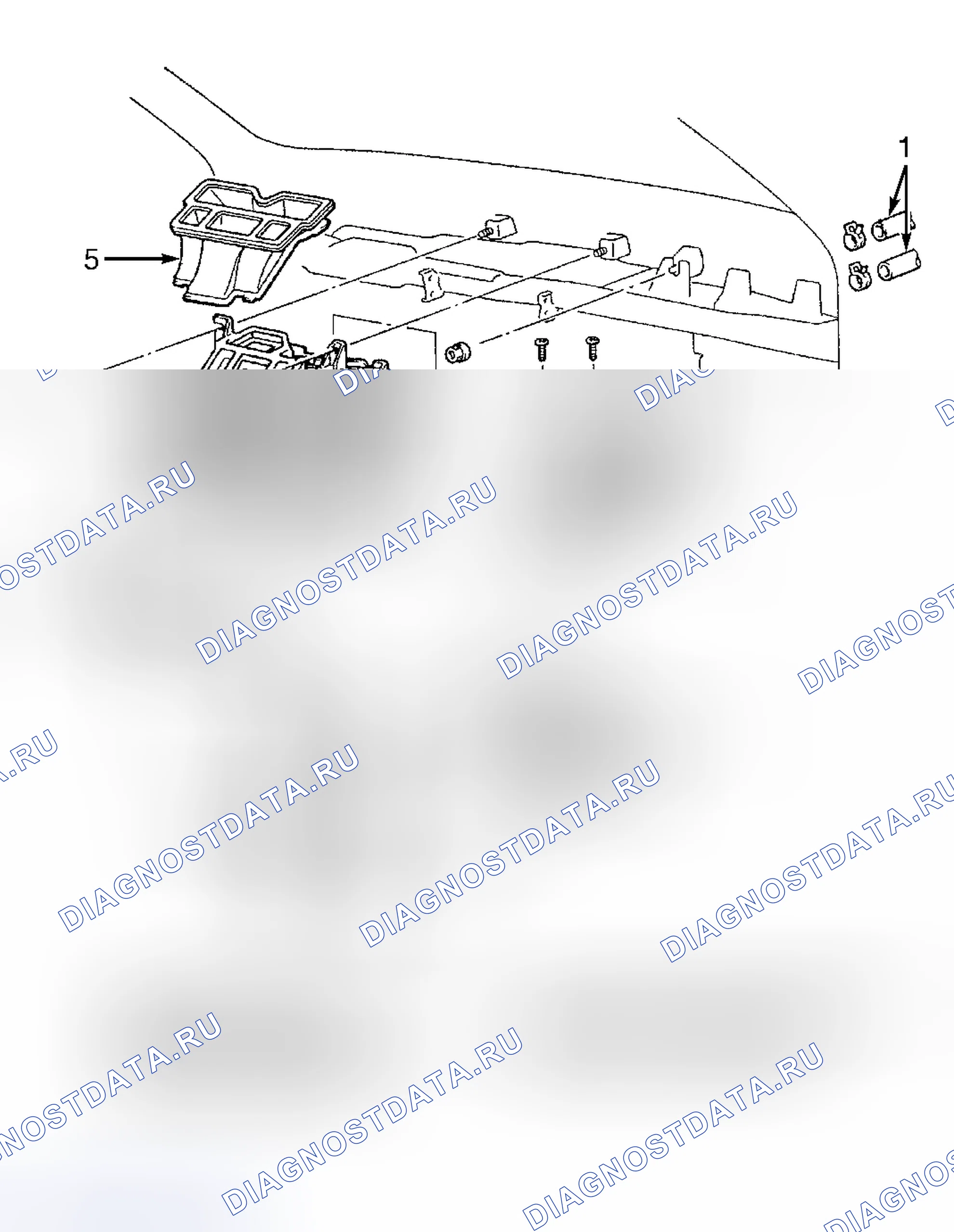 Рис. 3: Демонтаж и монтаж. Mitsubishi Mirage IV
