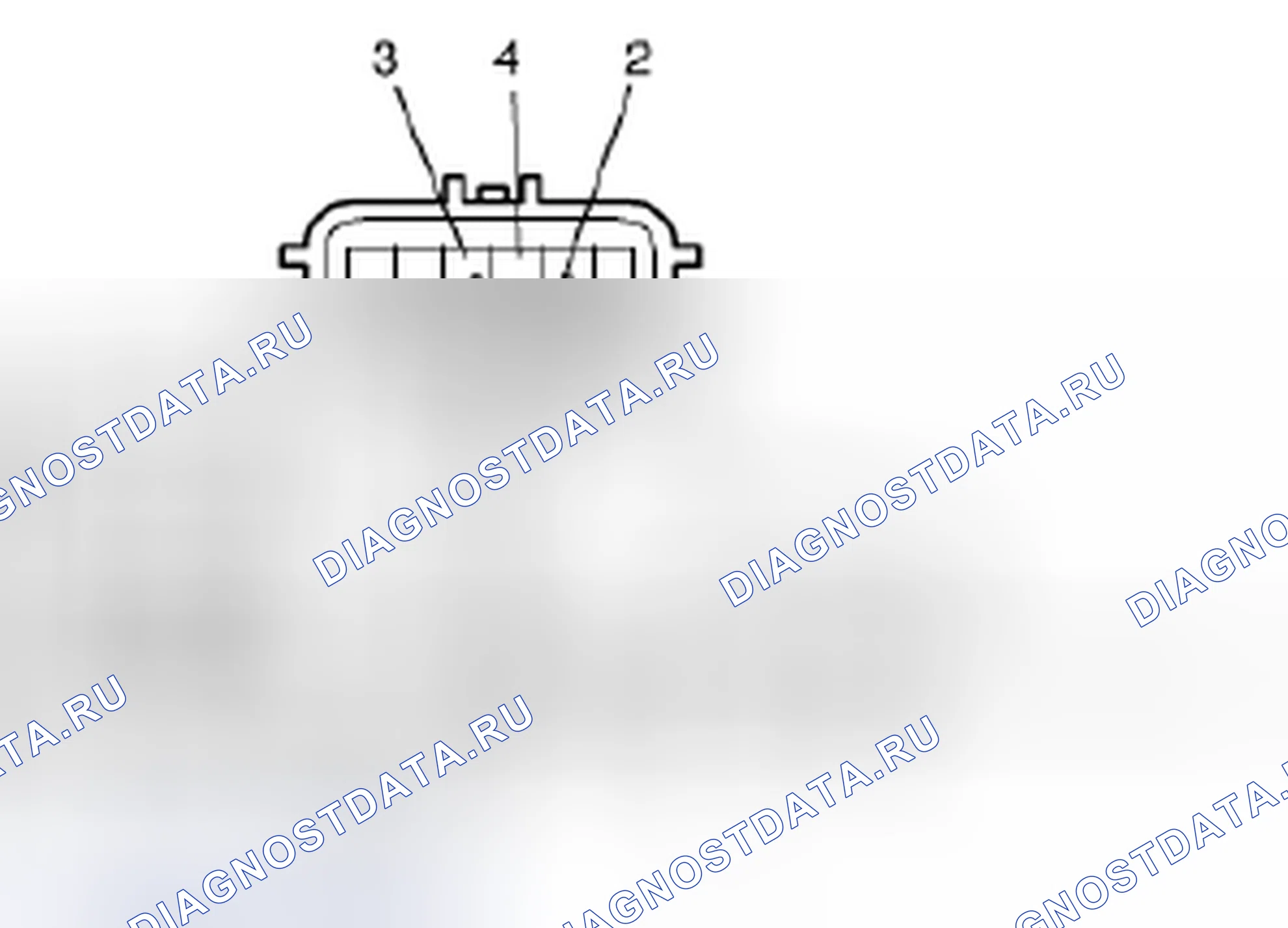 Рис. 2: Проверка узла датчика положения педали акселератора (APP). Suzuki SX4 I