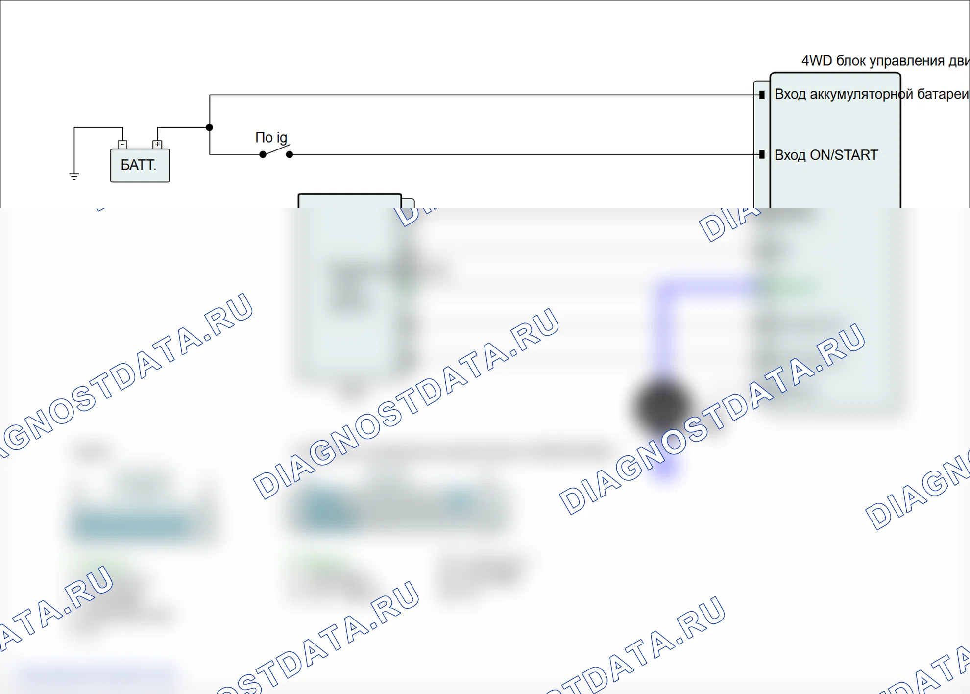 P1718: ДАТЧИК УГЛА ПОВОРОТА РУЛЕВОГО КОЛЕСА 2-ВХОДНОЙ СИГНАЛ. Hyundai Santa Fe CM