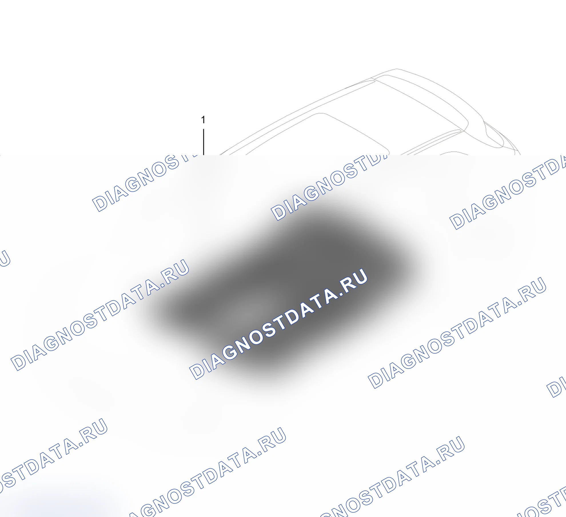 Схема расположения ковров — Haval Jolion. Haval Jolion I