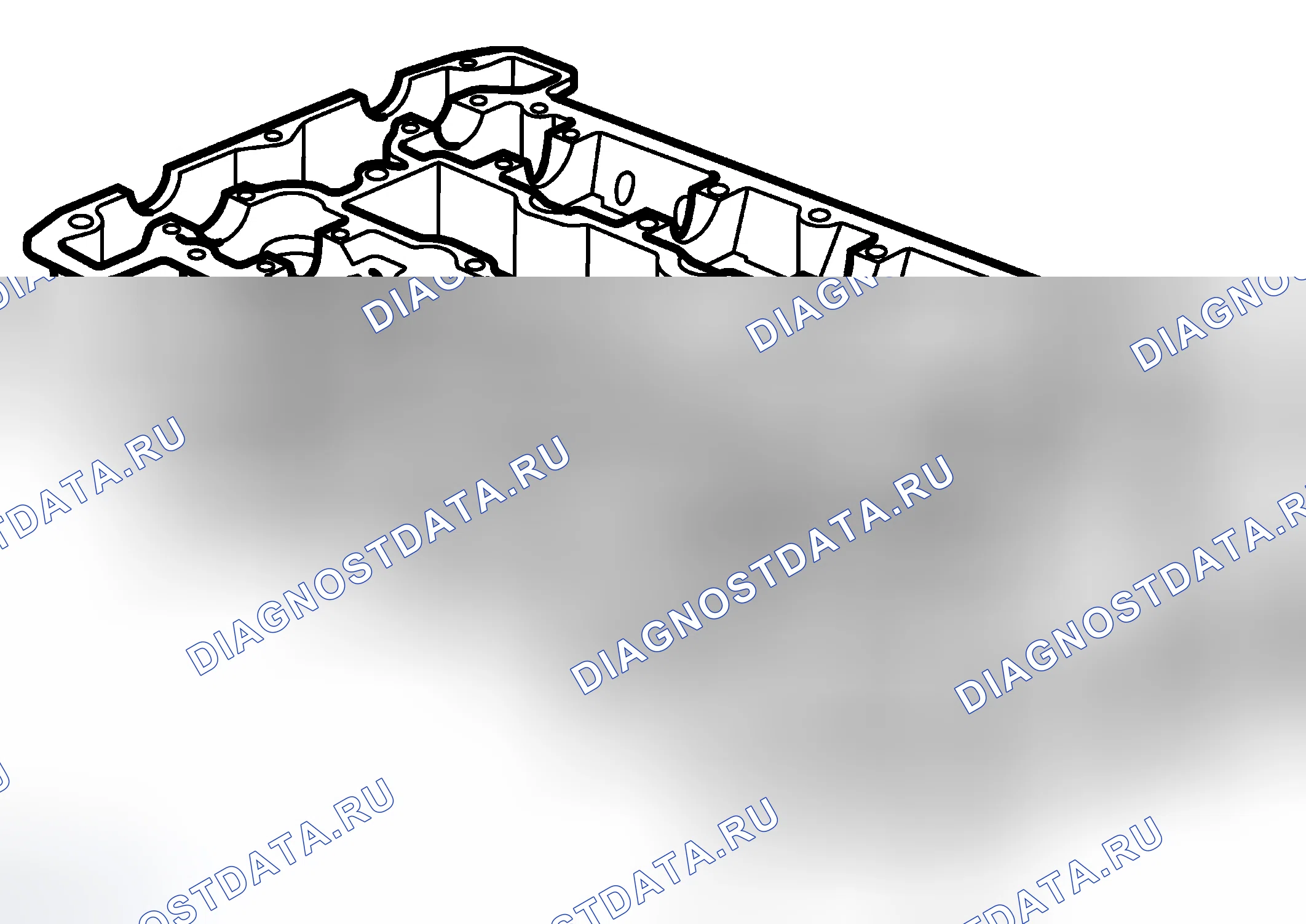 Рис. 386: Головка цилиндра. Kia Picanto II рестайлинг