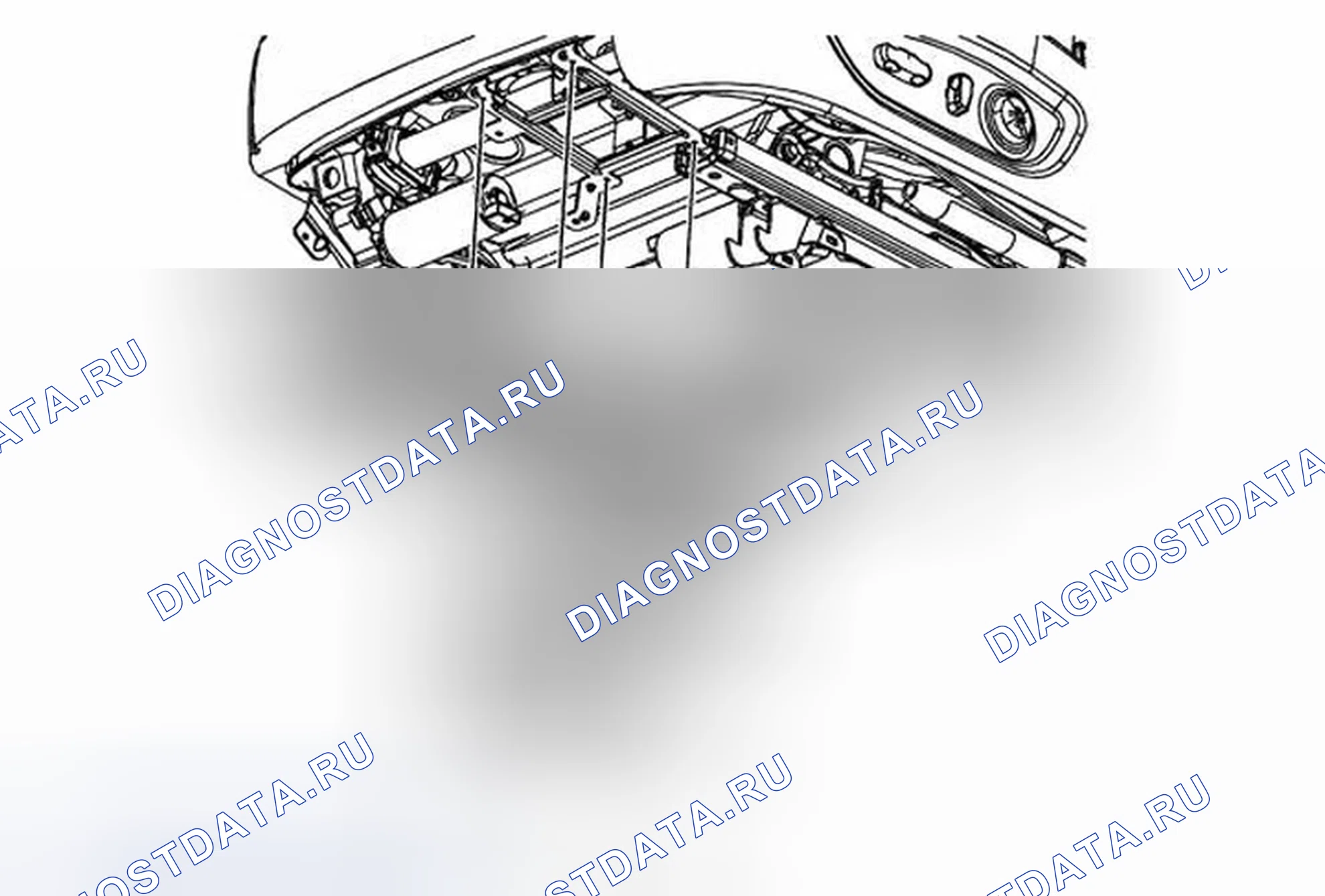 Рис. 49: Замена модуля памяти регулятора сиденья водителя или пассажира. Buick LaCrosse II
