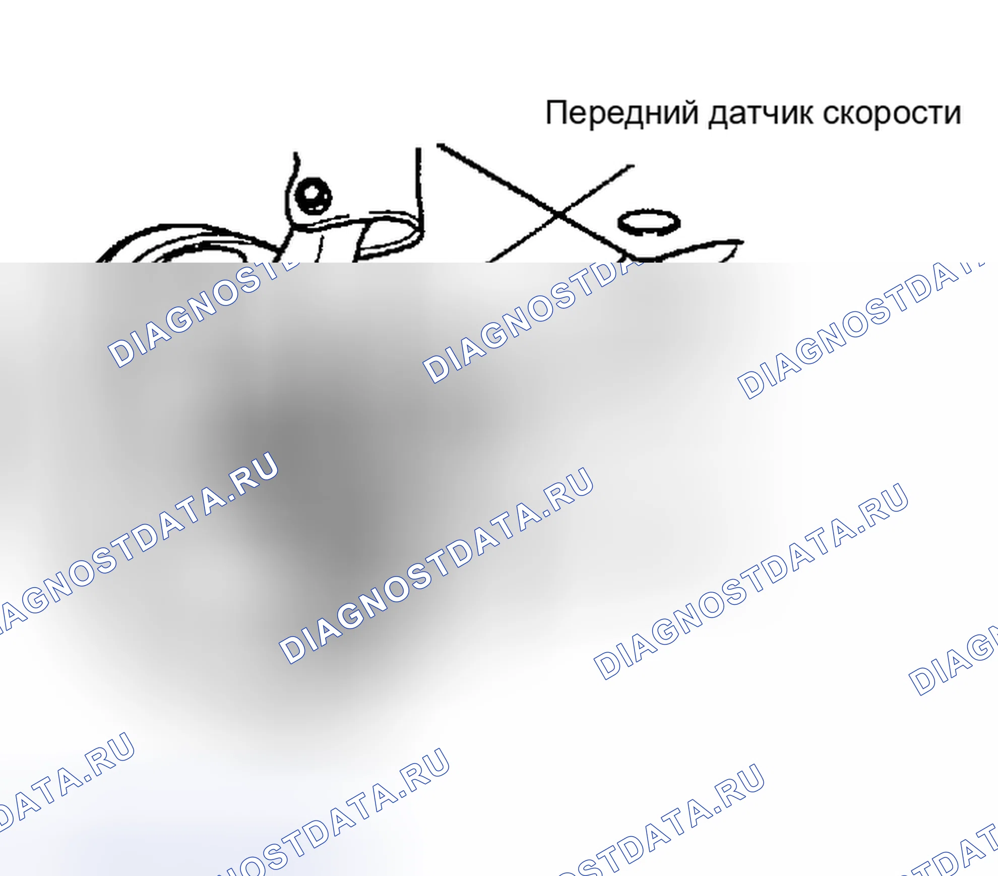 Рис. 4: ОПИСАНИЕ И РАСПОЛОЖЕНИЕ ДАТЧИКА СКОРОСТИ. Geely Preface I