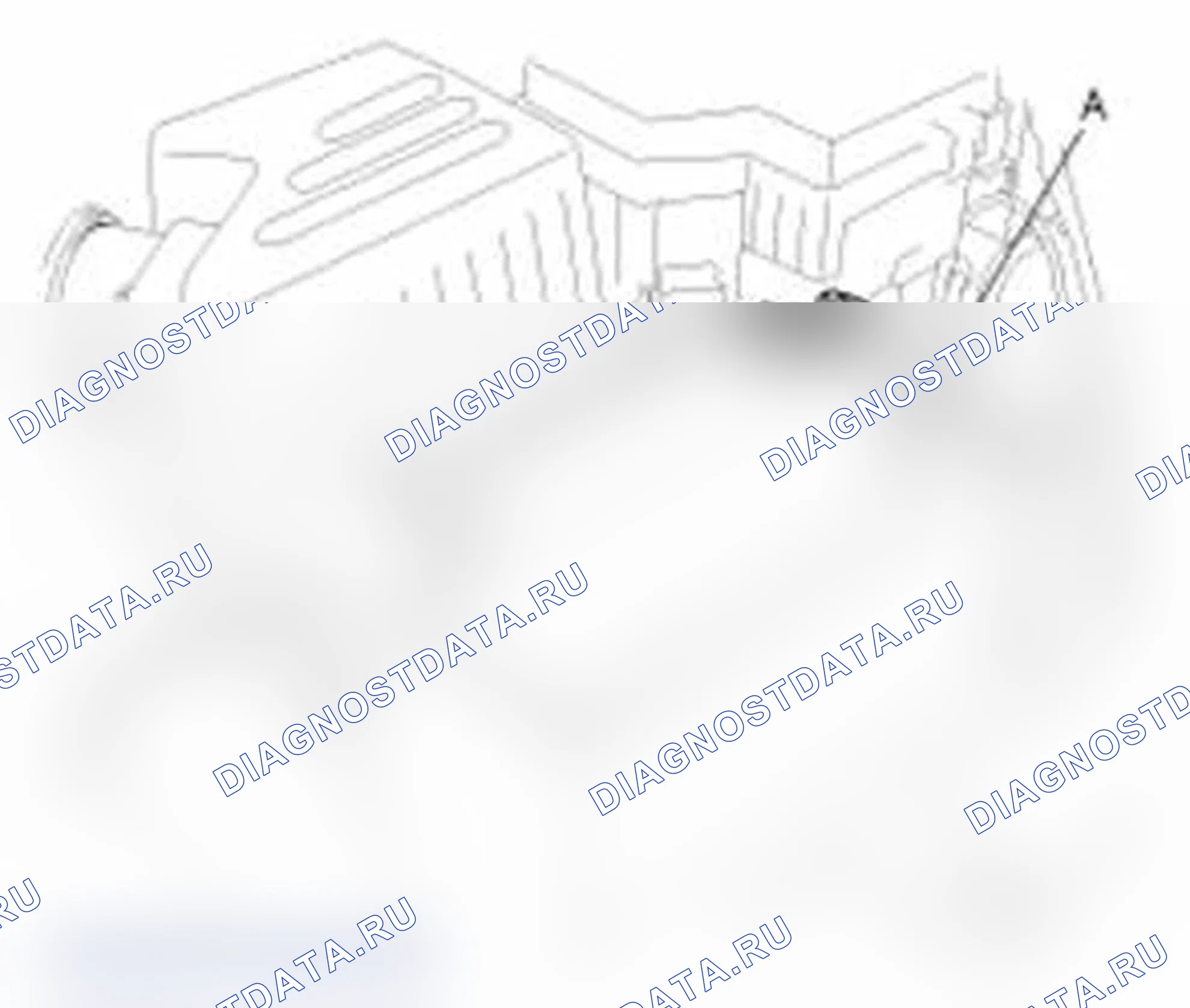 Рис. 2: Демонтаж. Hyundai Santa Fe II рестайлинг