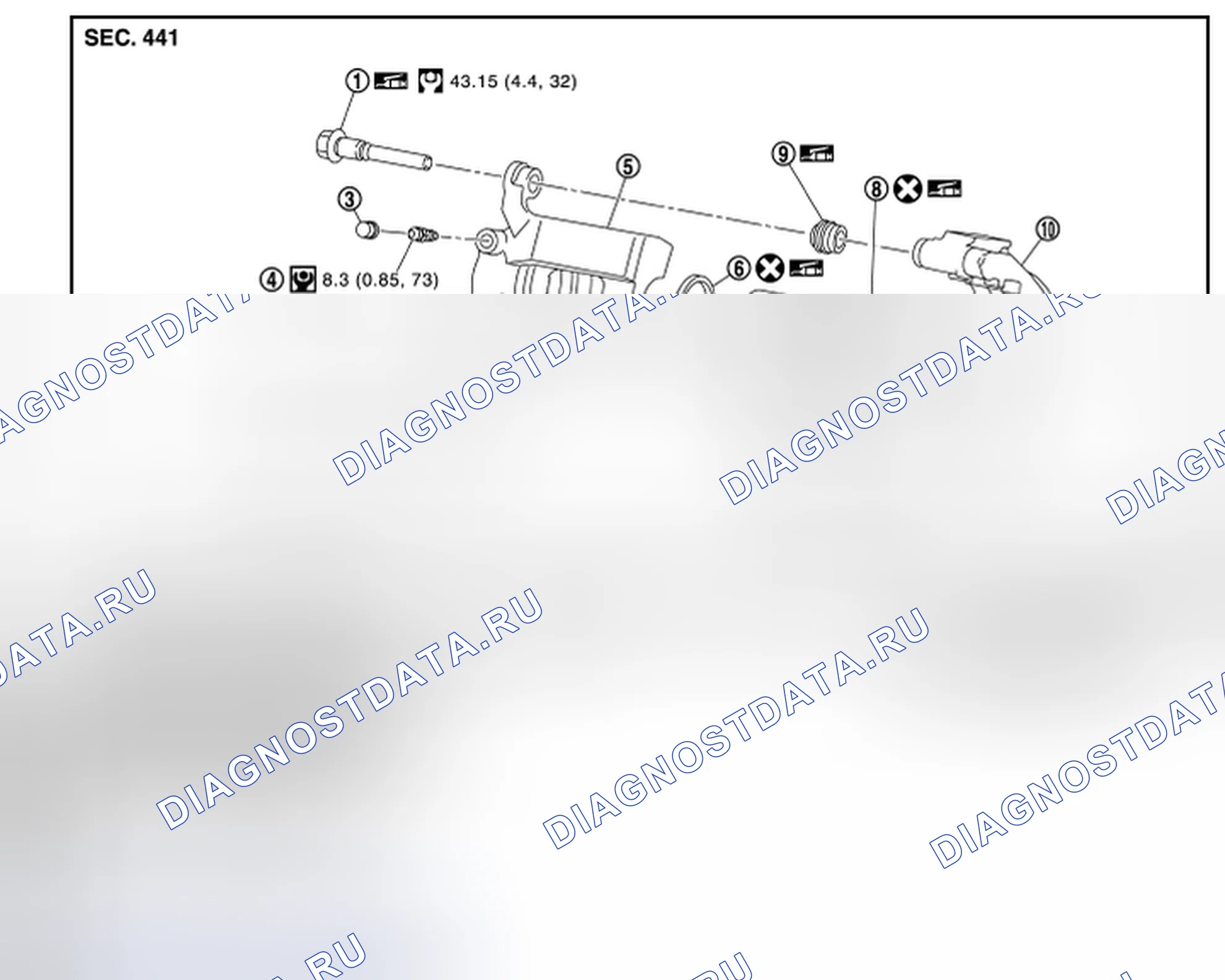 Рис. 24: РАЗБОРКА. BMW 4 серия F32/F33 рестайлинг