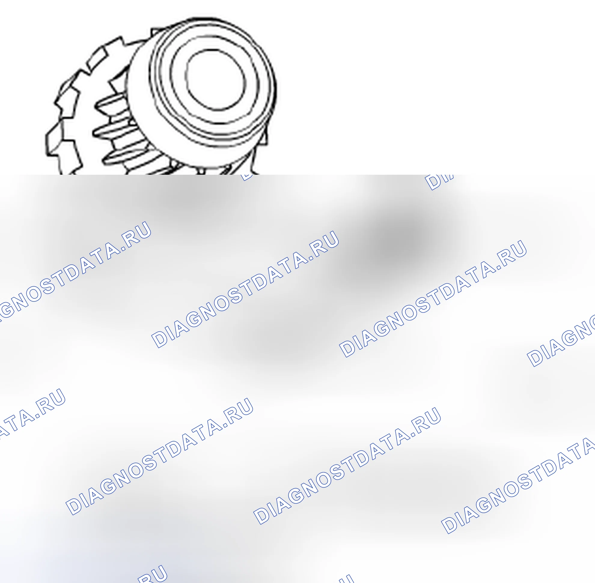 Рис. 123: Парковочный замок. Suzuki Forenza I