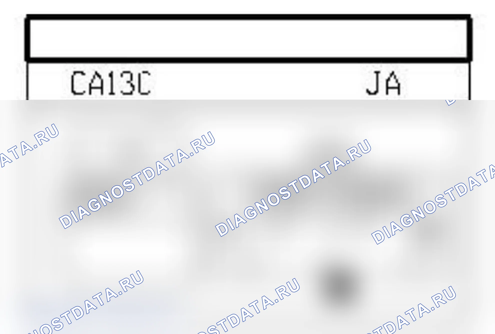 Распиновка разъёма 1589 — Датчик температ. на входе турбоком-ра. Renault Laguna II
