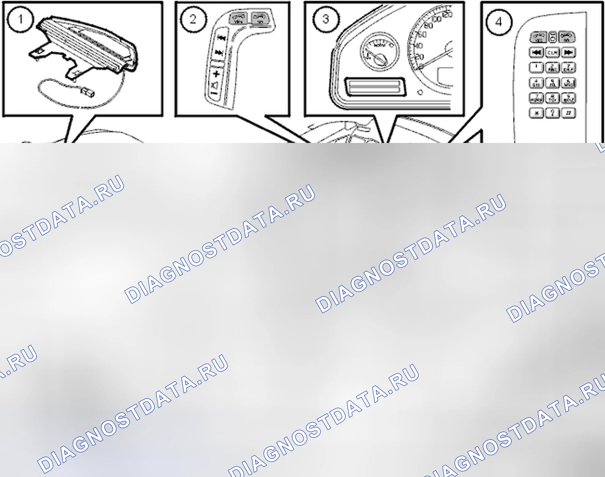 Рис. 88: Телефонная система. Volvo S80 I