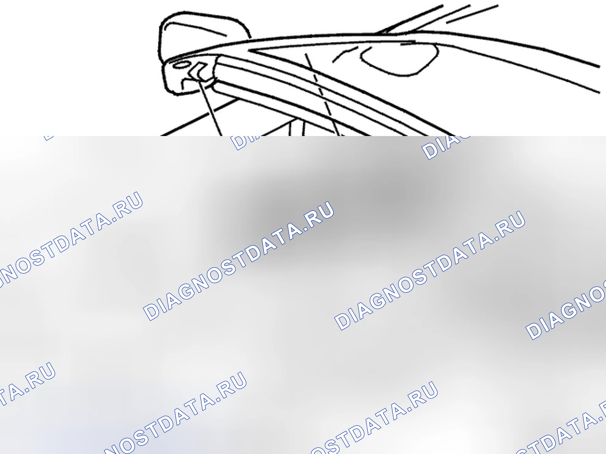 Рис. 443: Панель A-post. Volvo S60 I рестайлинг