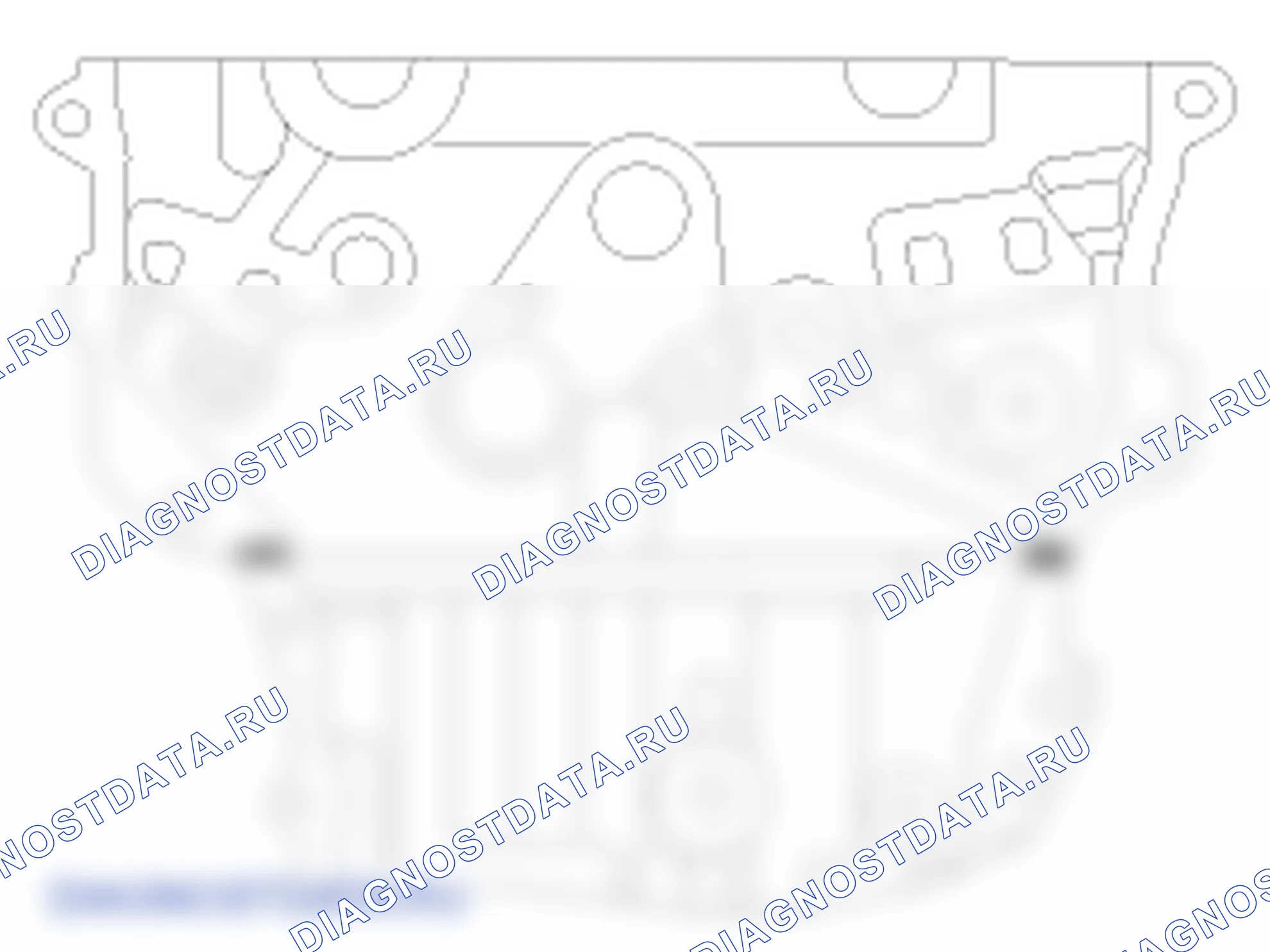 Установка крышки цепи синхронизации. Hyundai Santafe Sport DMA