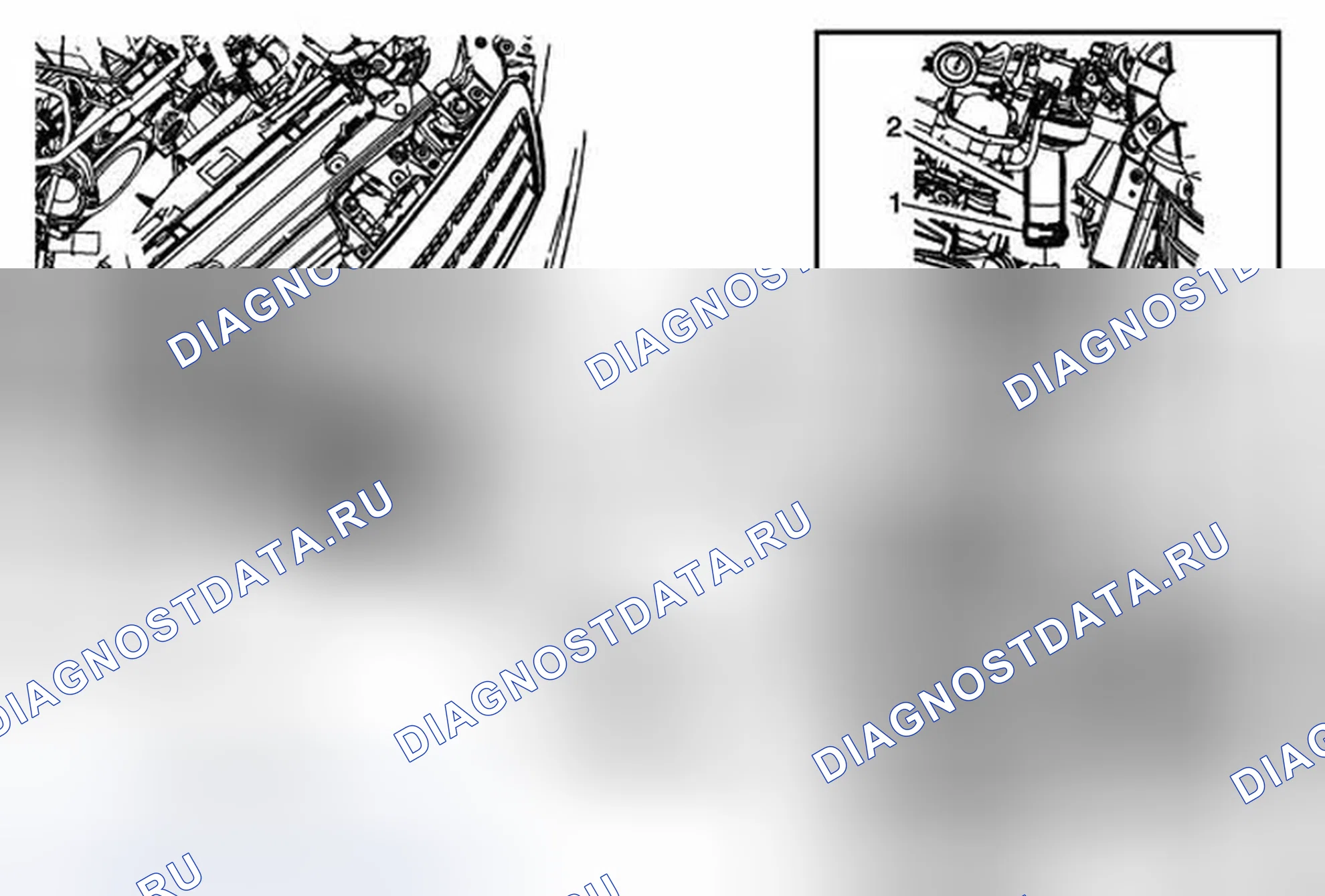 Рис. 4: Замена выпускного шланга радиатора (Lfx). Cadillac ATS I