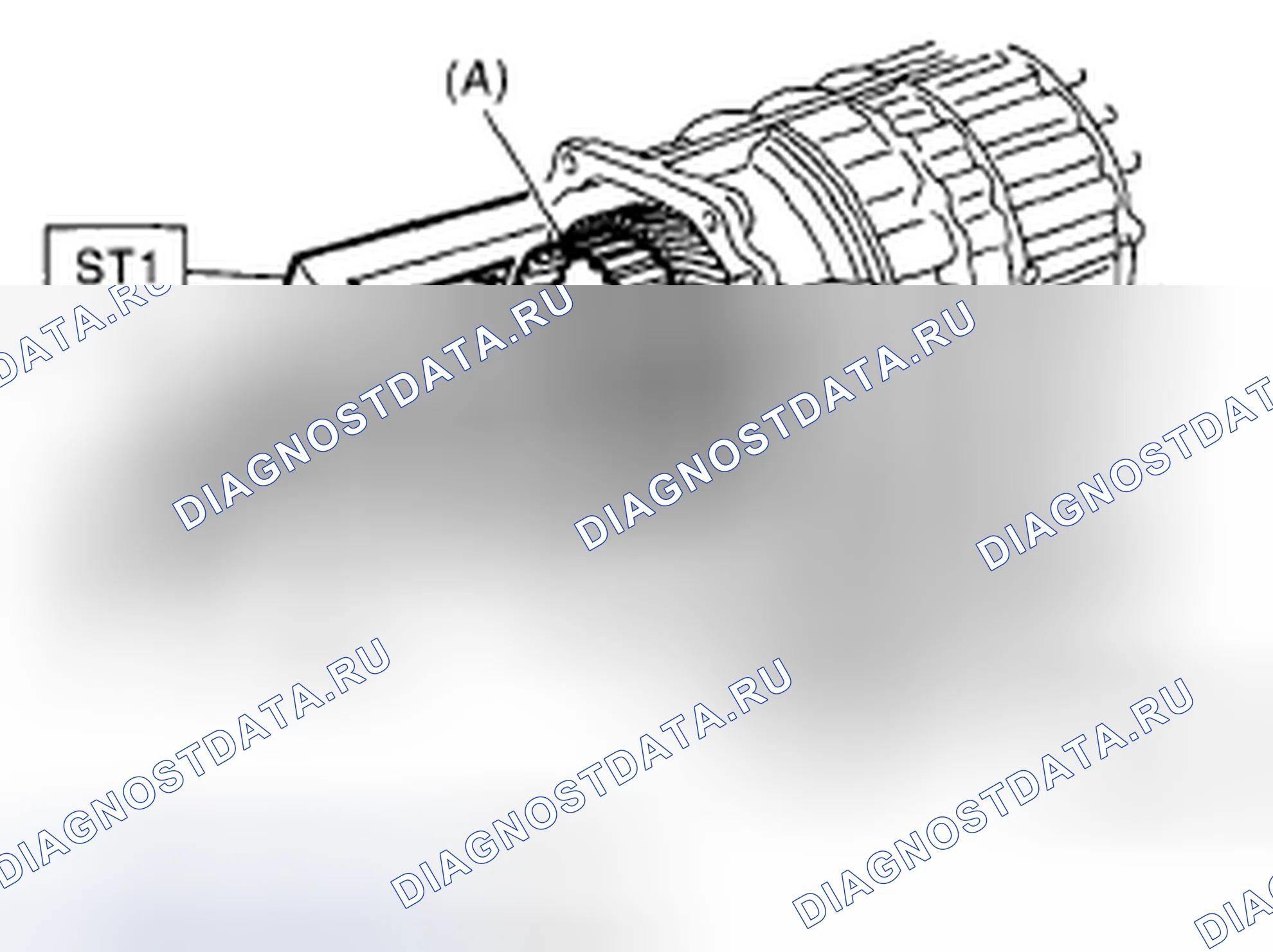 Рис. 427: ДЕМОНТАЖ. Subaru Legacy BL/BP рестайлинг