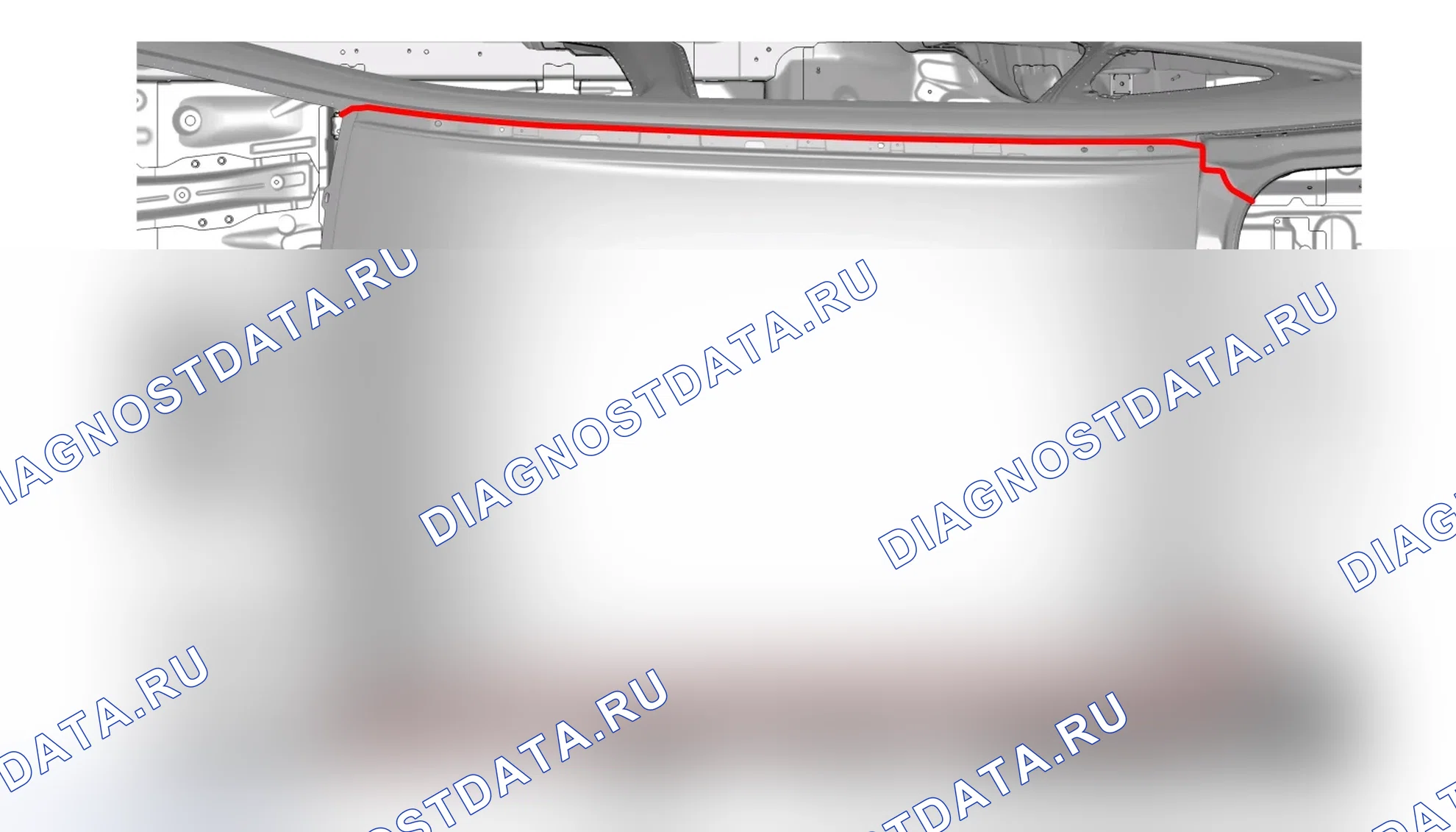 ПВХ сварной шов герметика — Haval H6S. Haval H6S I