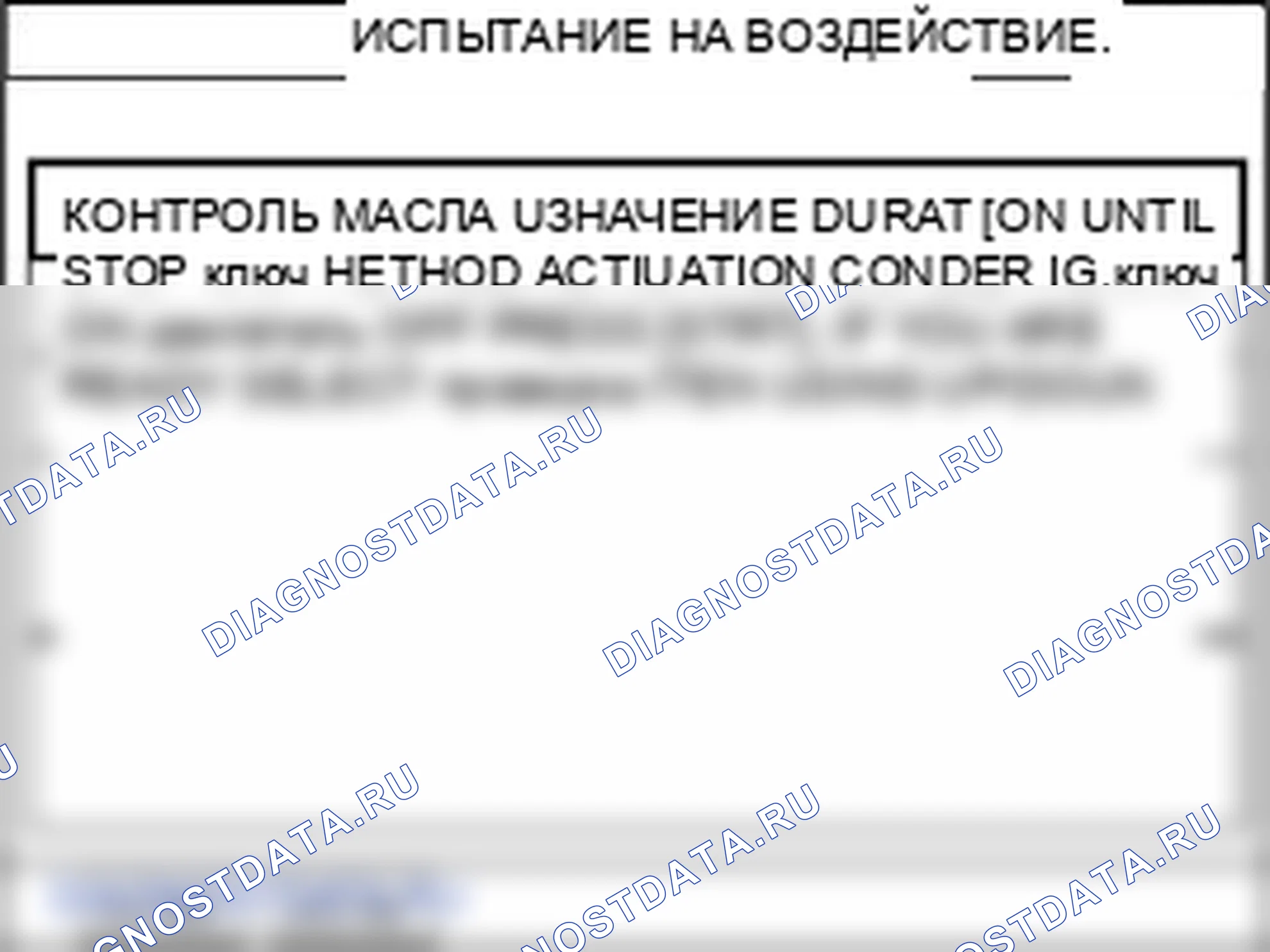 Проверка компонента — P0083. Kia Sorento BL