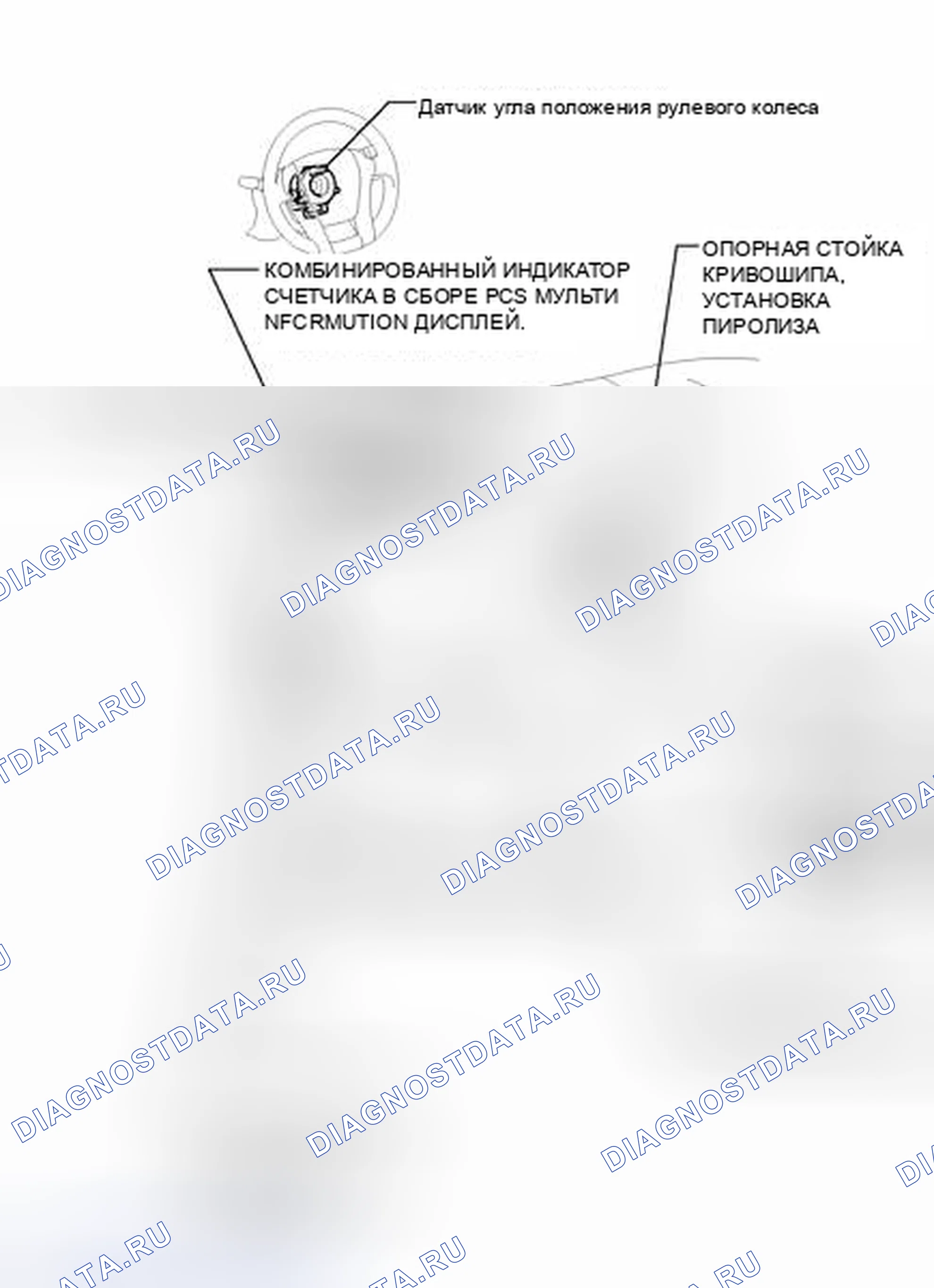 Рис. 543: ИЛЛЮСТРАЦИЯ. Toyota Prius III рестайлинг