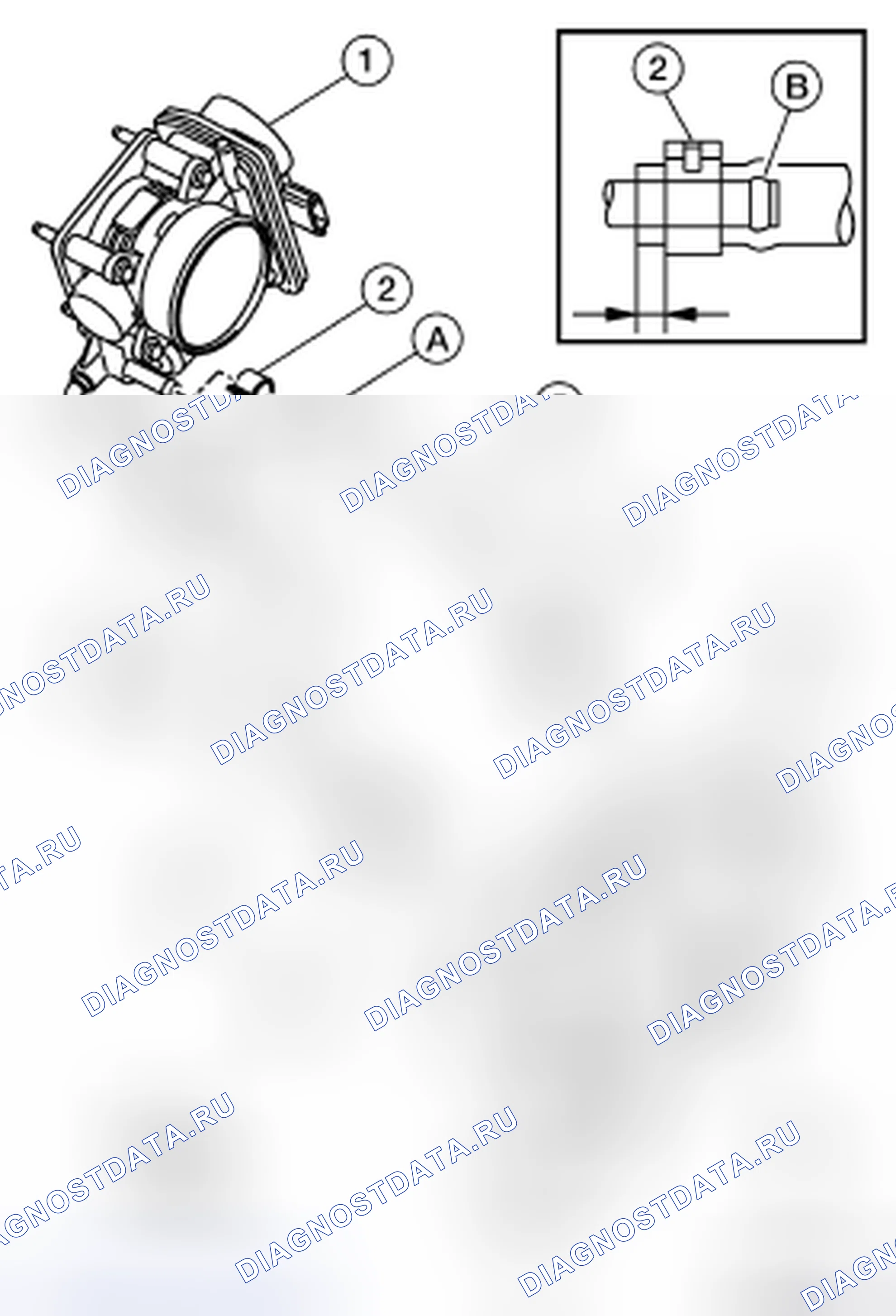 Рис. 35: Водяные шланги (модели CVT). Nissan Sentra B16 рестайлинг