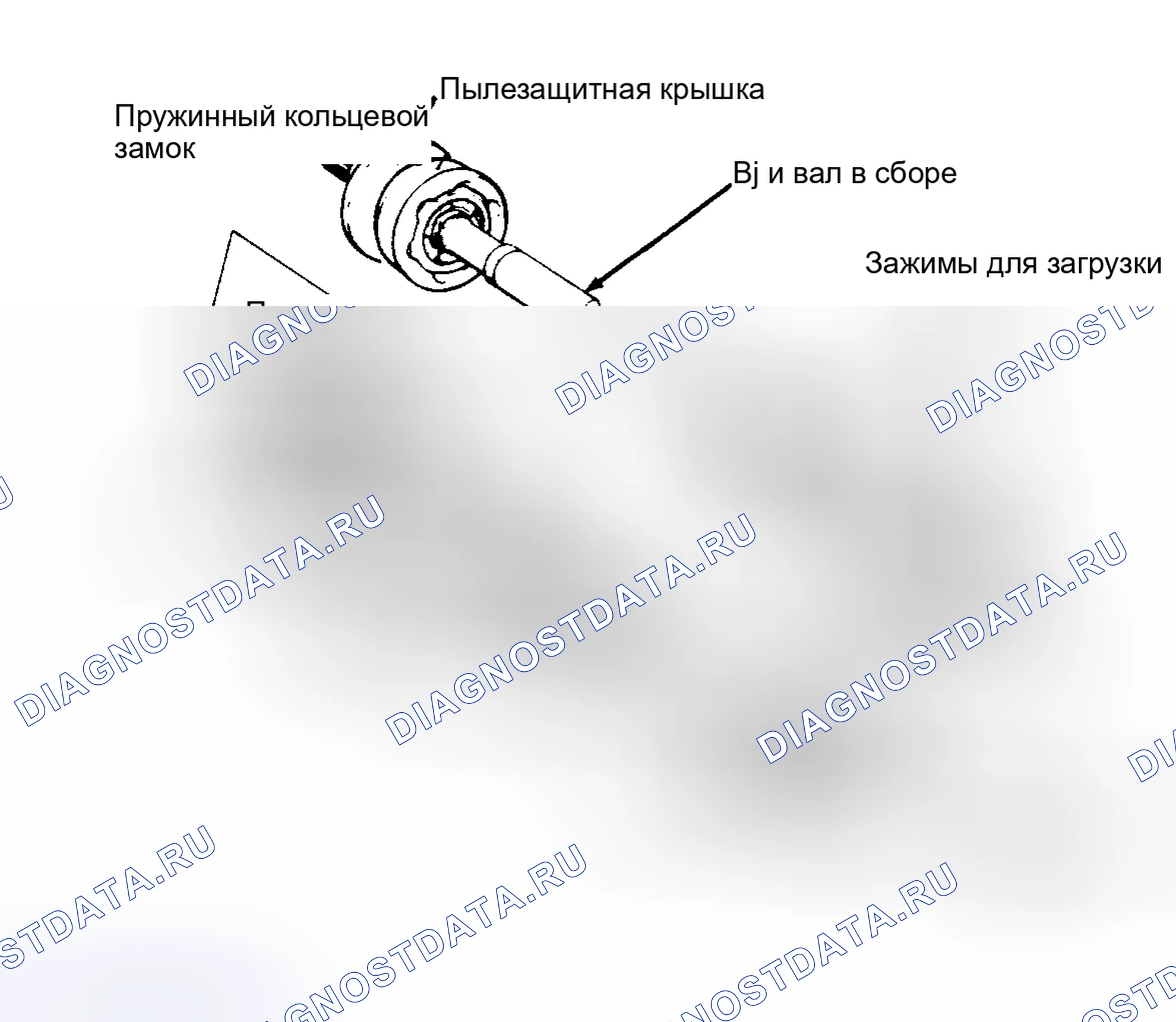 Рис. 4: Разборка (1990-91 Оси). Plymouth Laser I