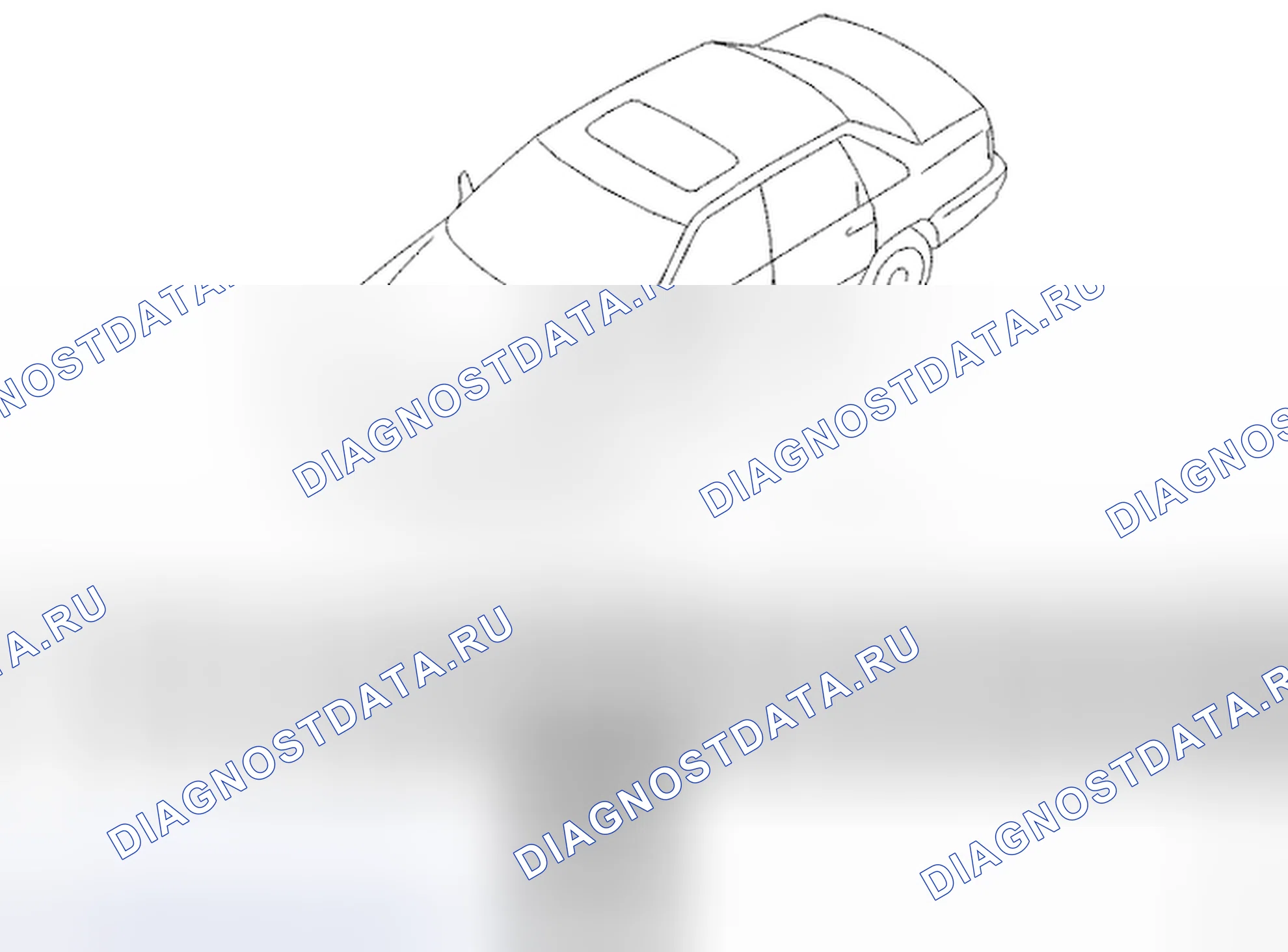 Рис. 322: Идентификация автомобилей, сконструированных в соответствии с ORVR. Volvo C70 I