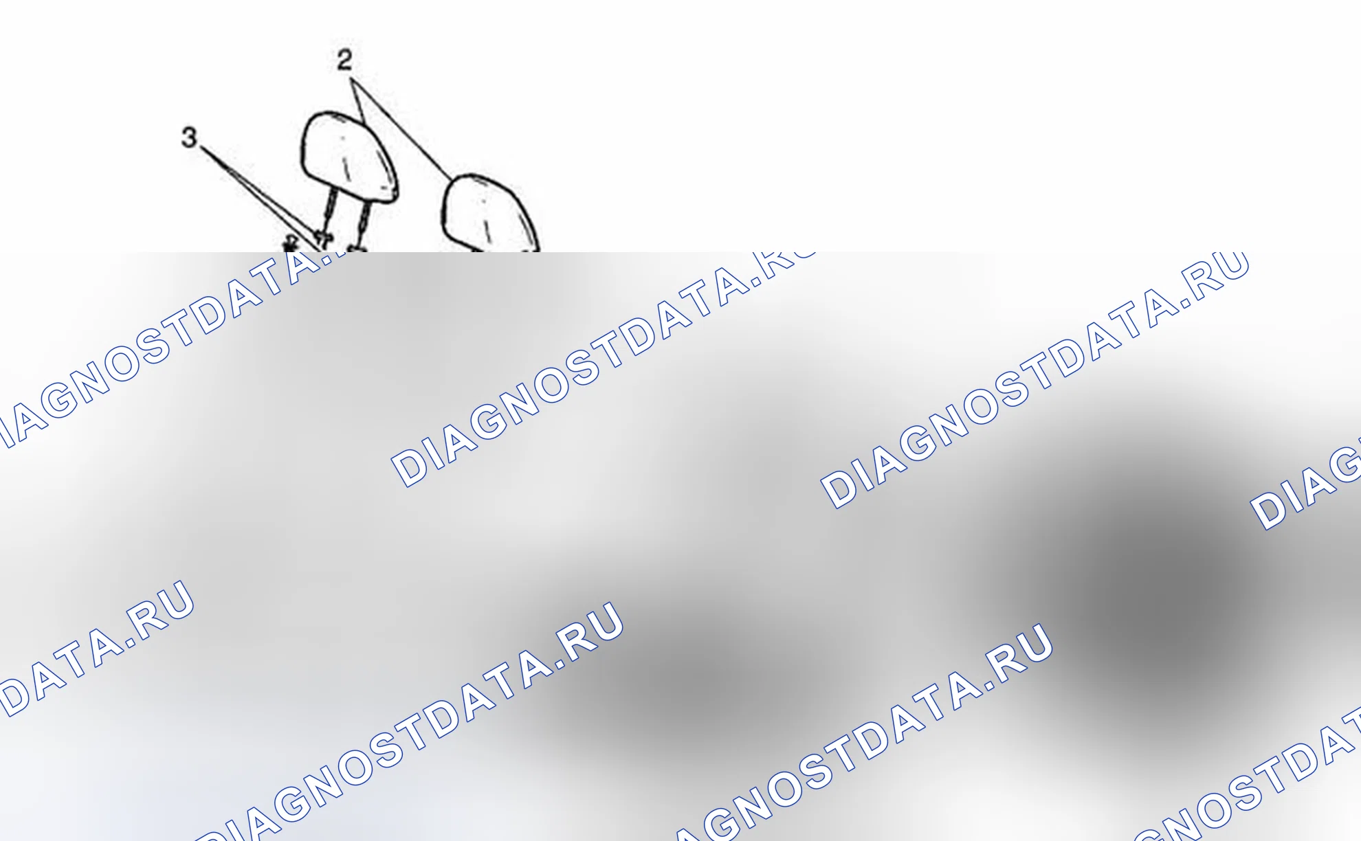 Рис. 5: Замена рамы заднего сиденья. Chevrolet HHR I