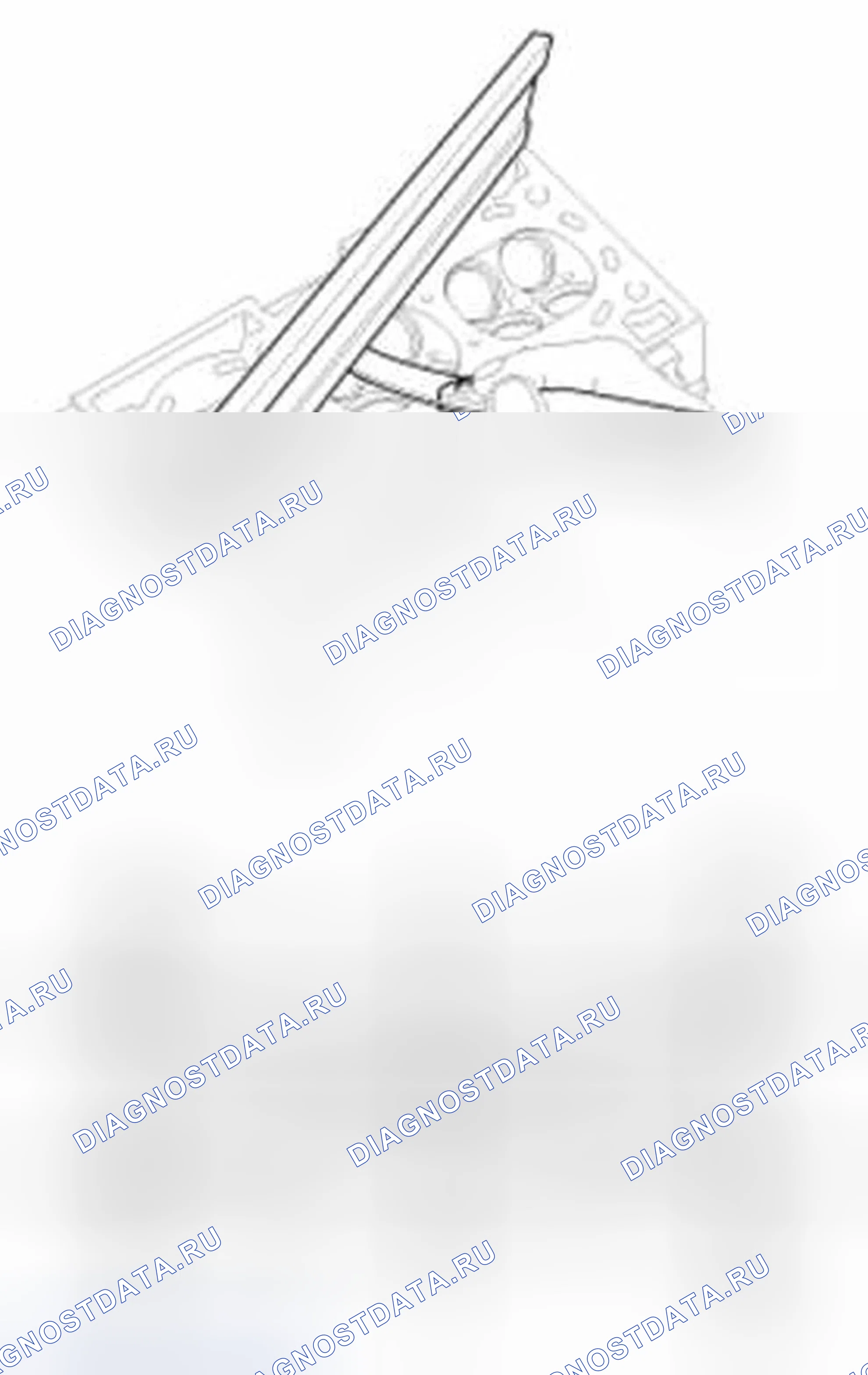 Рис. 182: Головка цилиндра. Hyundai Sonata VI