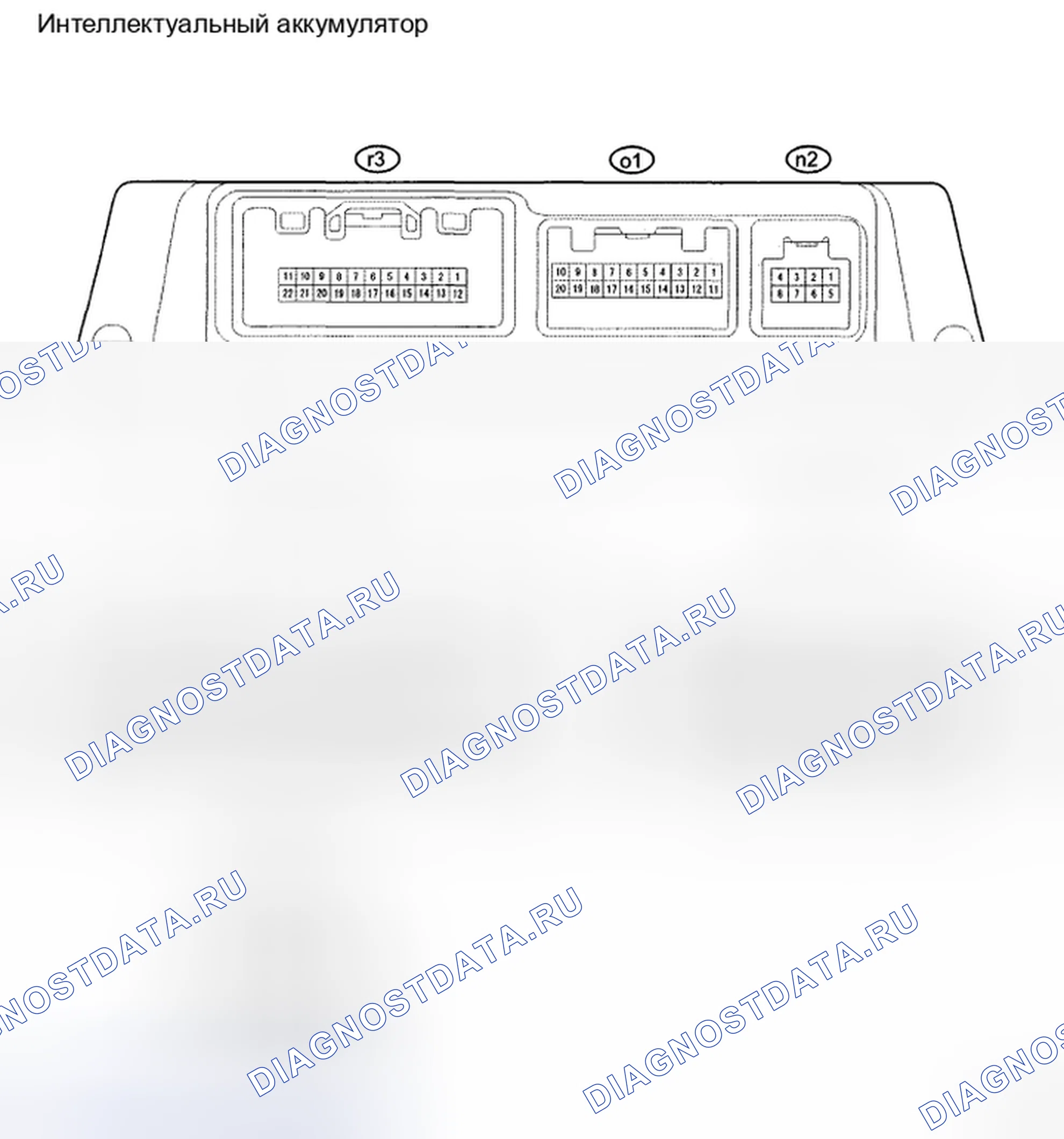 Рис. 122: КЛЕММЫ ЭБУ. Toyota Camry XV40
