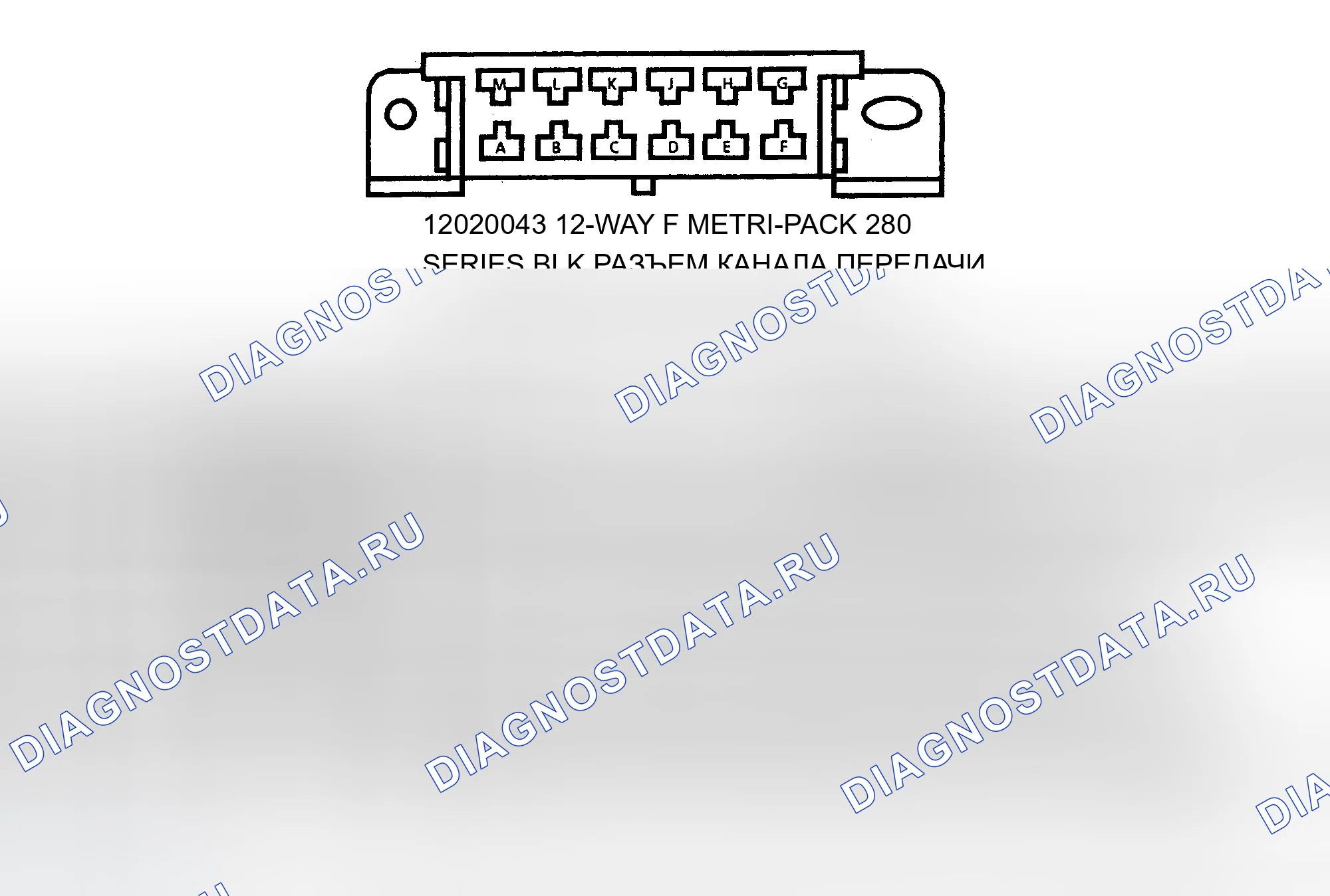 Рис. 1: ИДЕНТИФИКАЦИЯ СОЕДИНИТЕЛЯ. Chevrolet Caprice IV