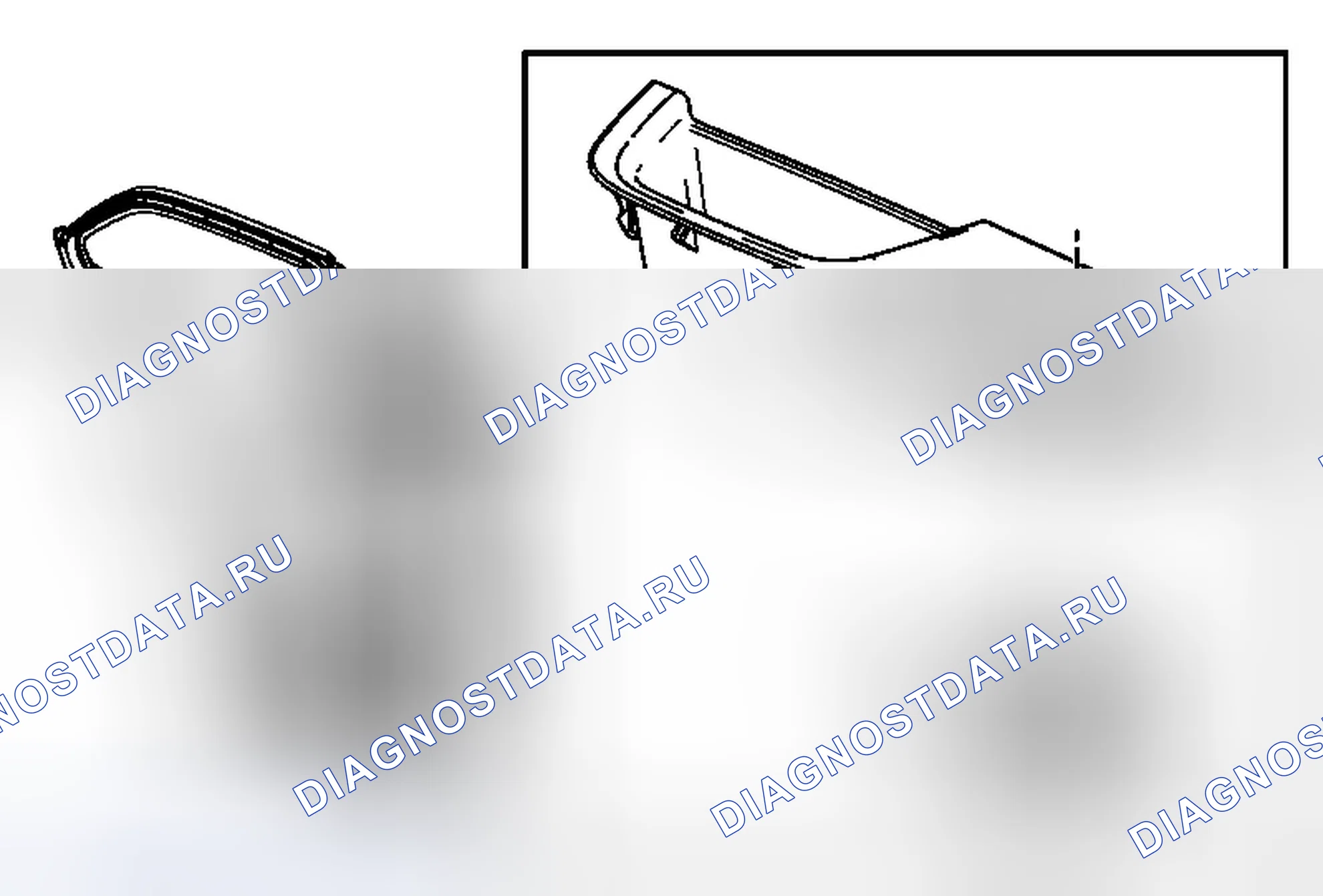 Рис. 10: Замена переключателя окна задней стороны двери. Chevrolet Equinox II