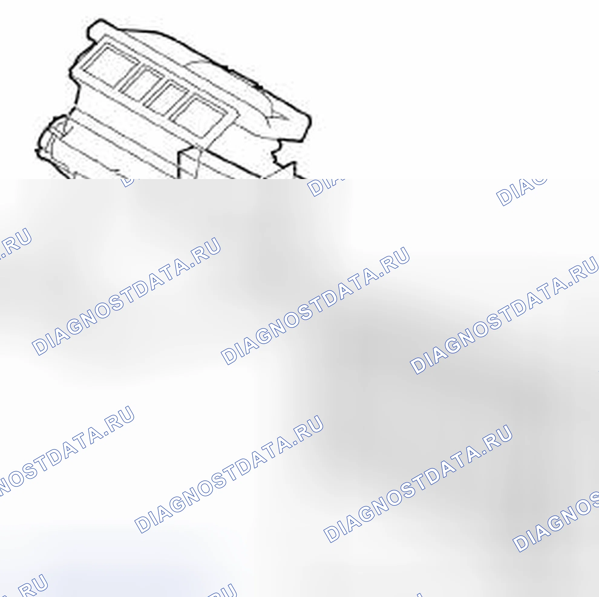 Рис. 235: Фильтр свежего воздуха. Kia Picanto III