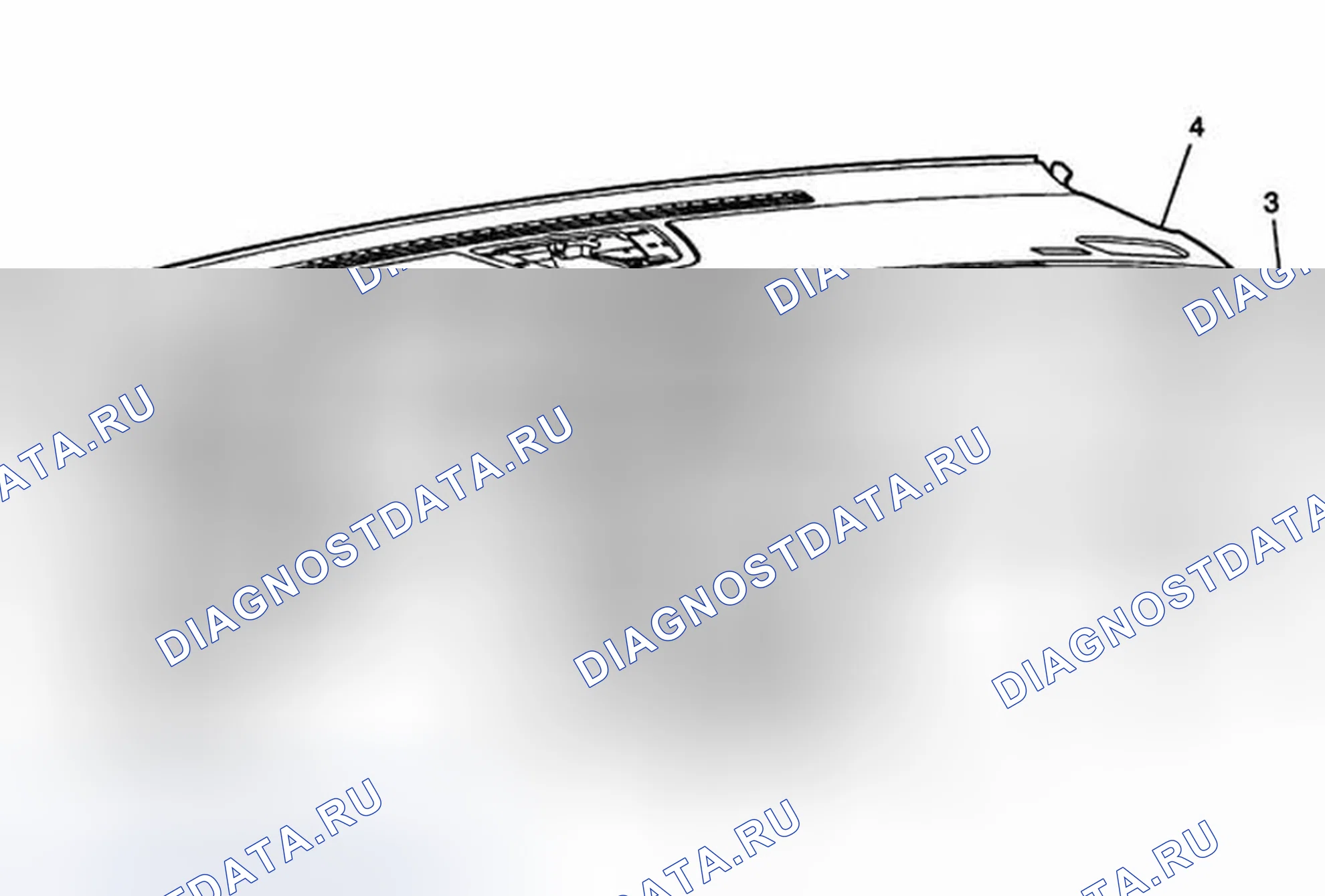 Рис. 62: Замена приборной панели в сборе. Buick LaCrosse II